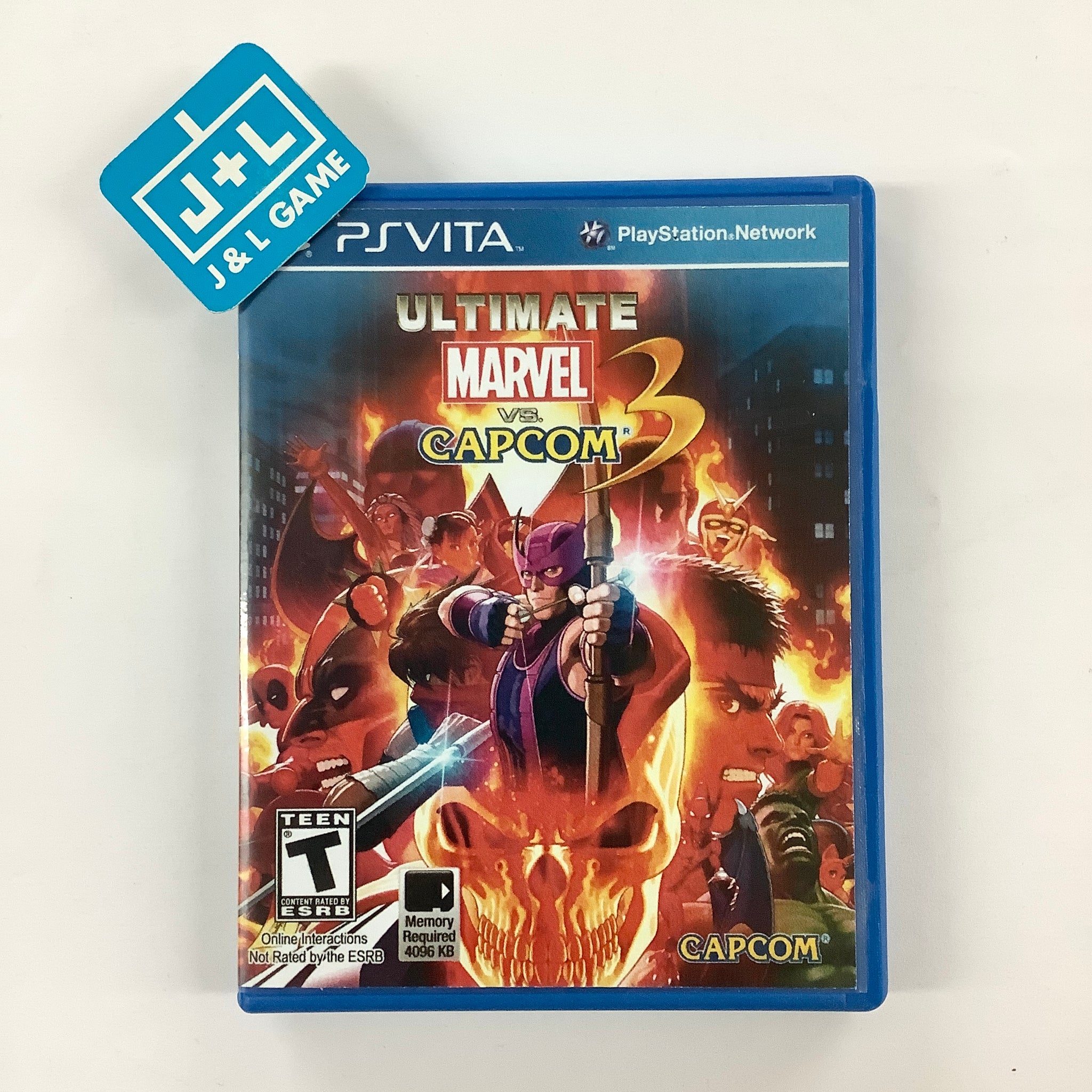Ultimate Marvel vs. Capcom 3 - (PSV) PlayStation Vita [Pre-owned] Video Games Capcom   