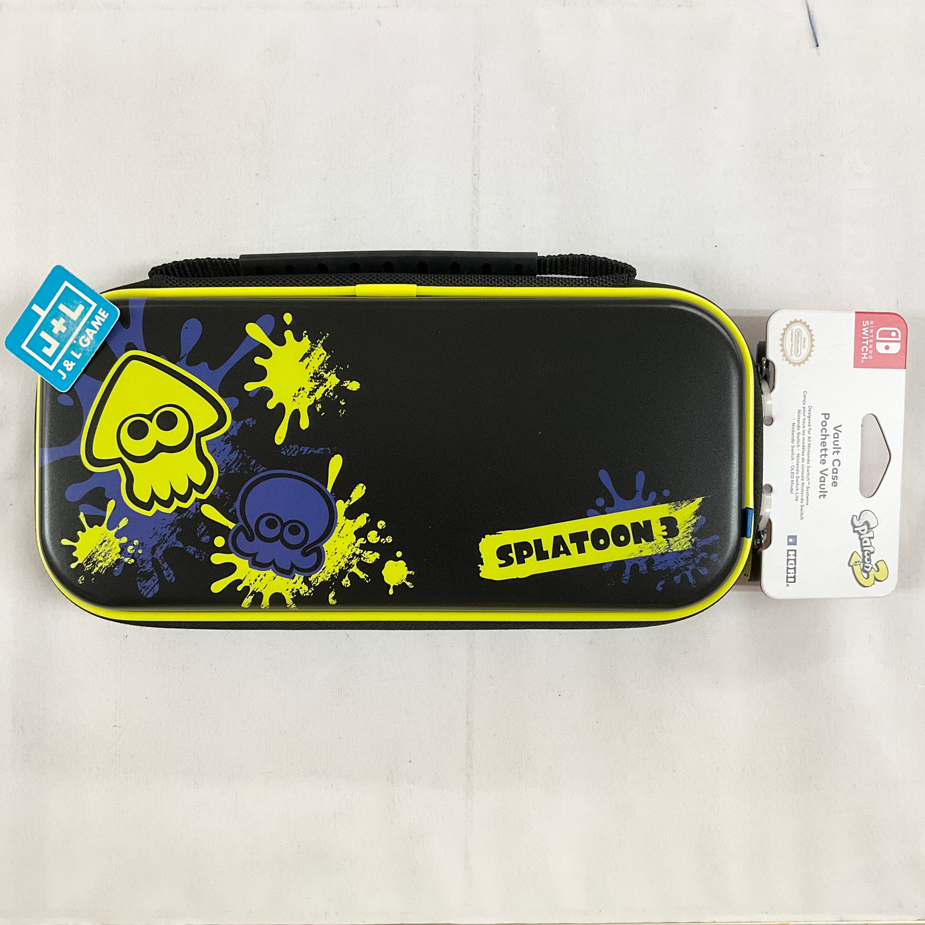 HORI Nintendo Switch Premium Vault Case (Splatoon 3) - (NSW) Nintendo Switch Video Games HORI   