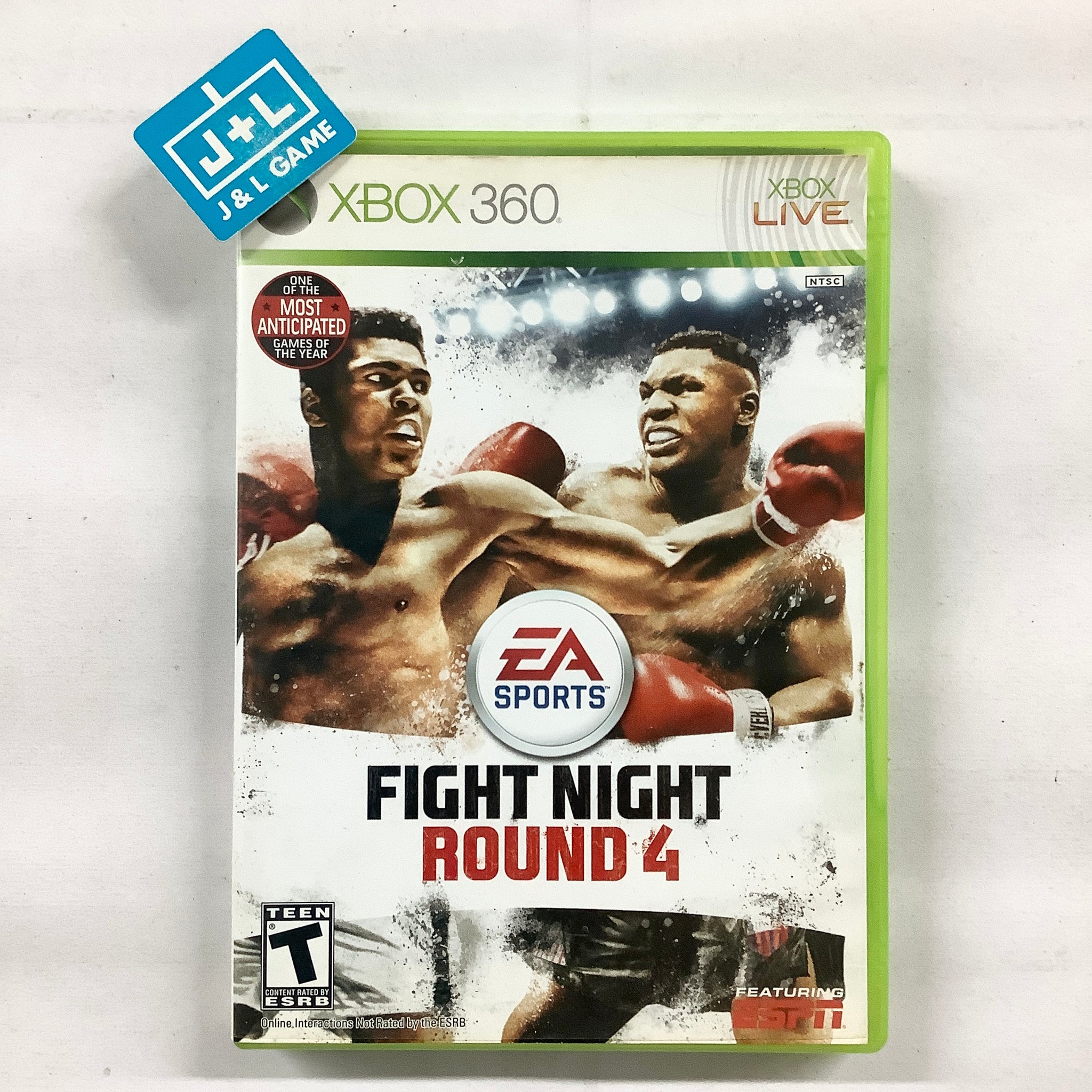 Fight Night Round 4 - Xbox 360 [Pre-Owned] Video Games EA Sports   