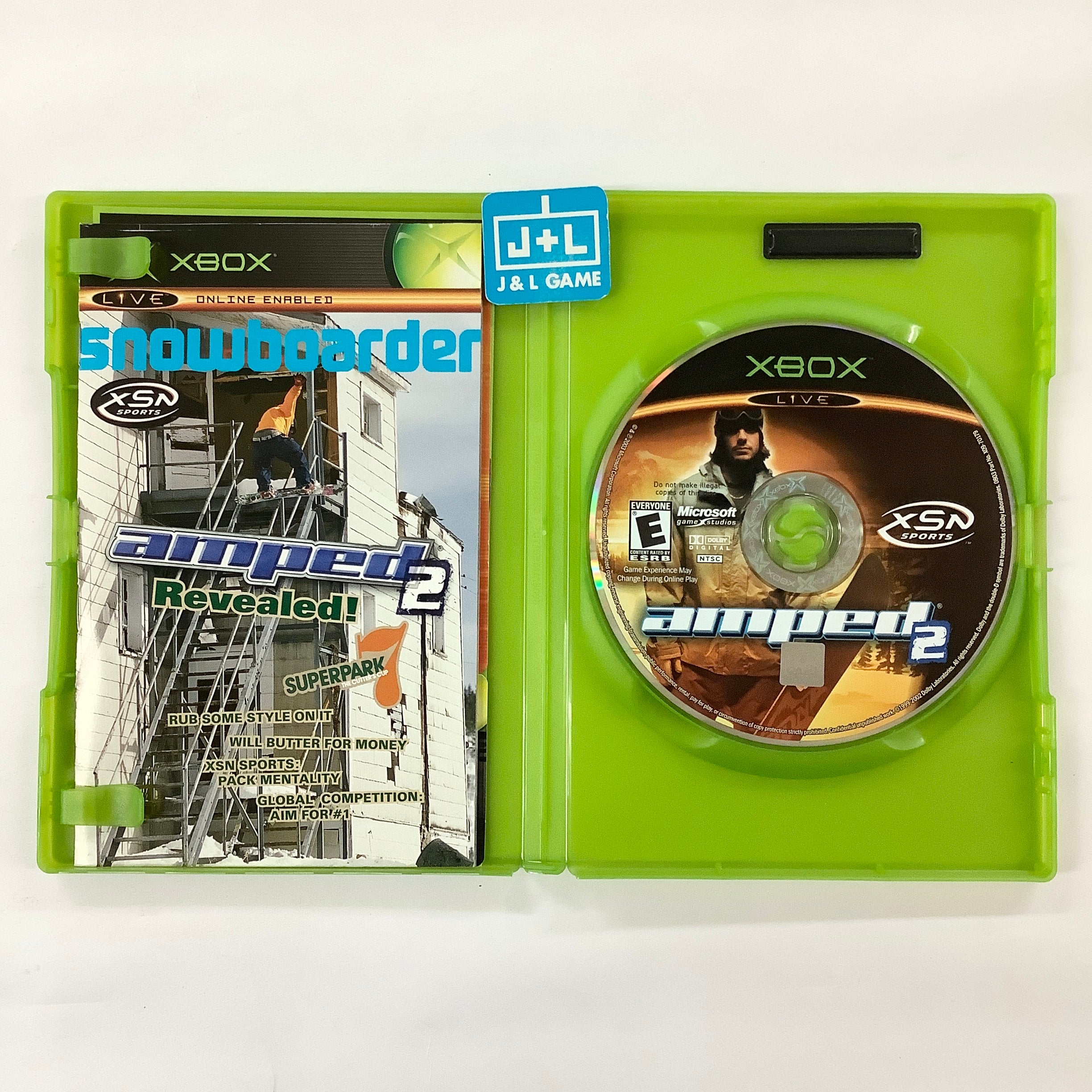 Amped 2 - (XB) XBox [Pre-Owned] | J&L Game
