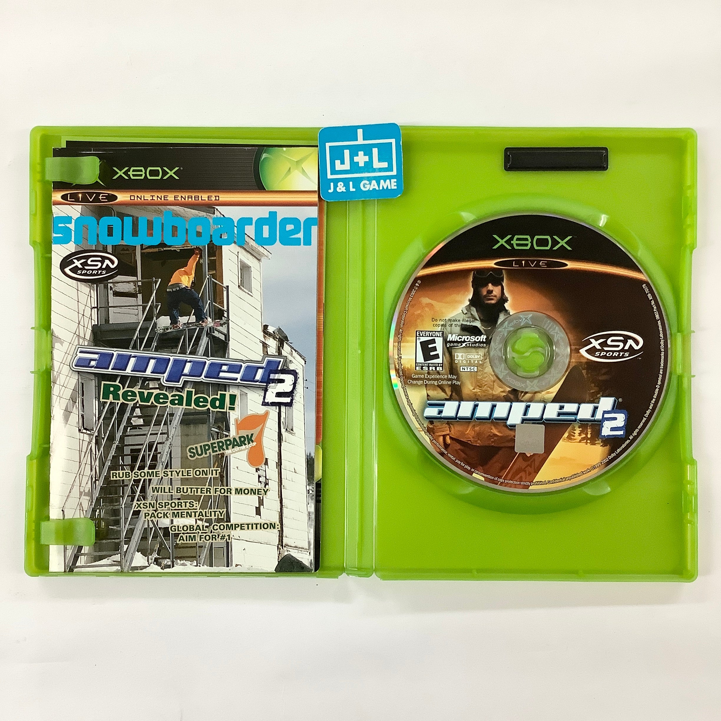 Amped 2 - (XB) XBox [Pre-Owned] Video Games Microsoft Game Studios   