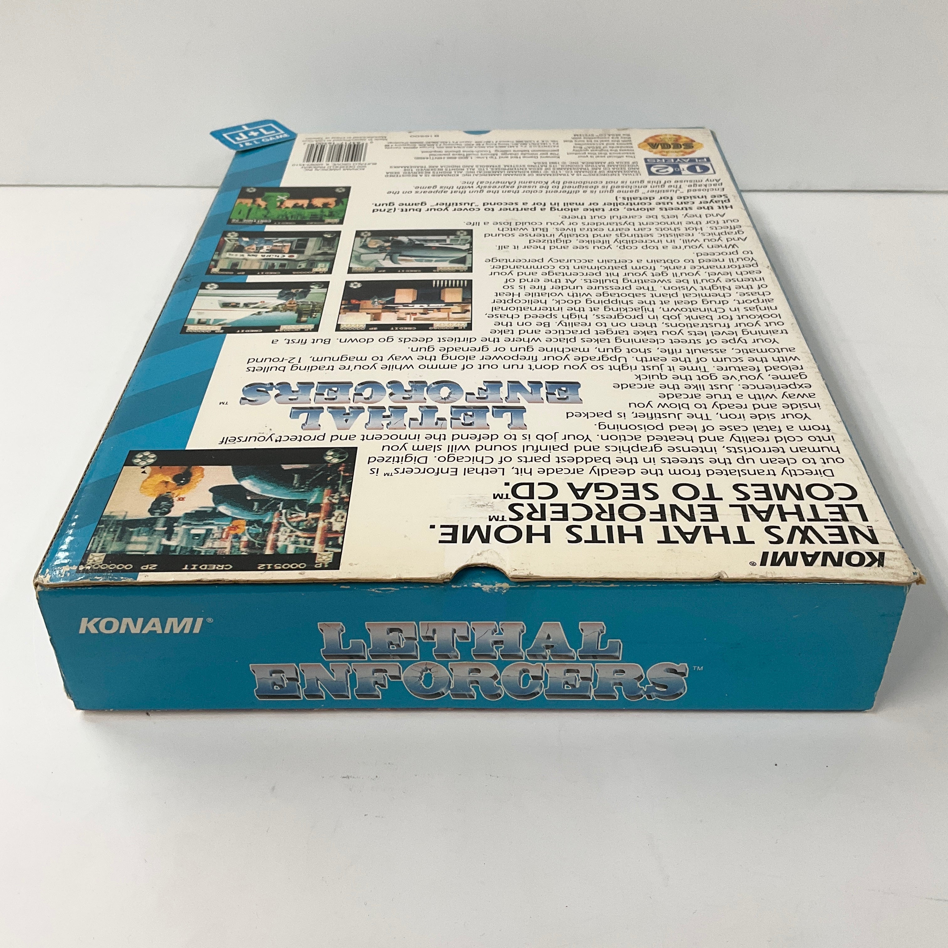 Lethal Enforcers - (SCD) SEGA CD [Pre-Owned] | J&L Game