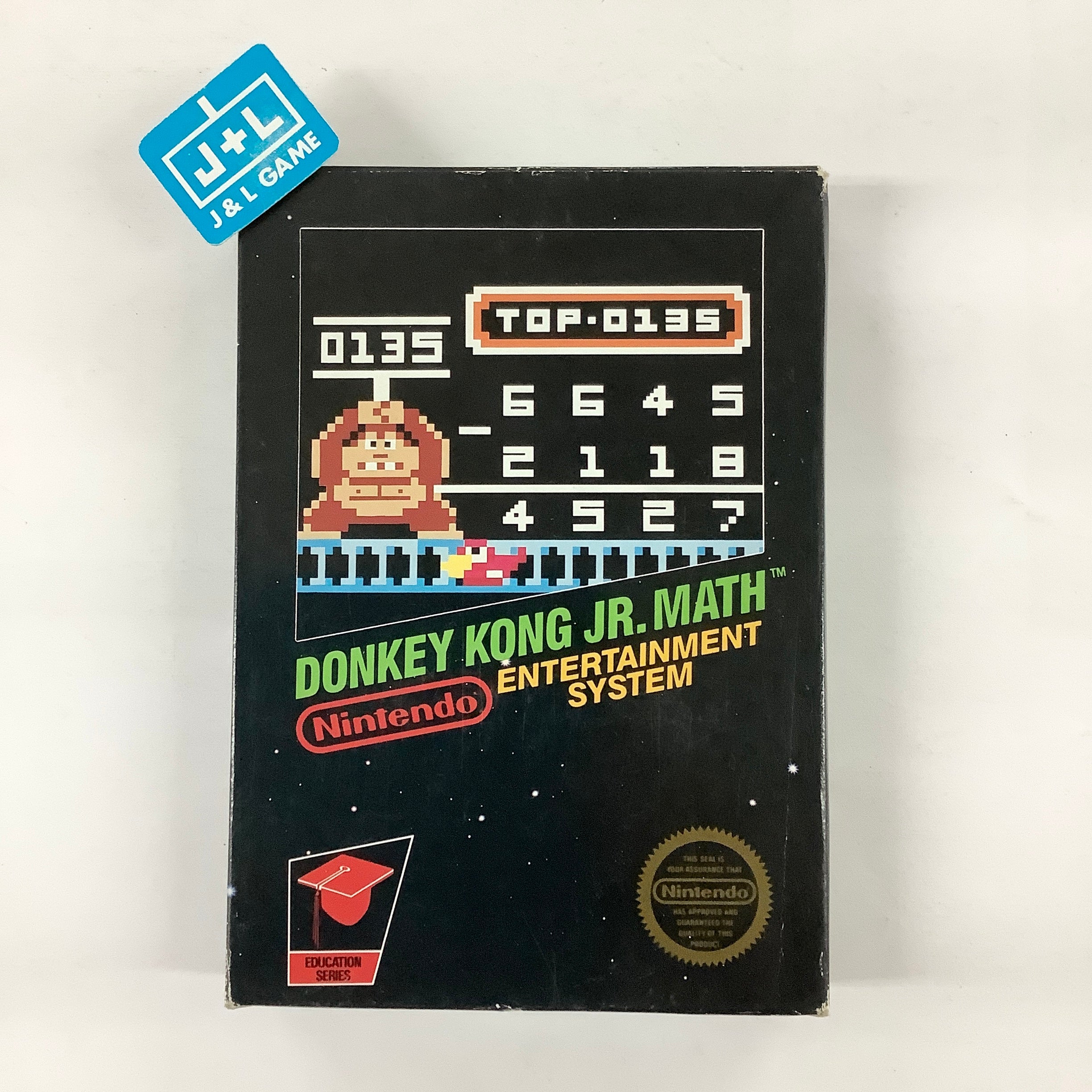 Donkey Kong Jr. Math - (NES) Nintendo Entertainment System [Pre-Owned] Video Games Nintendo   