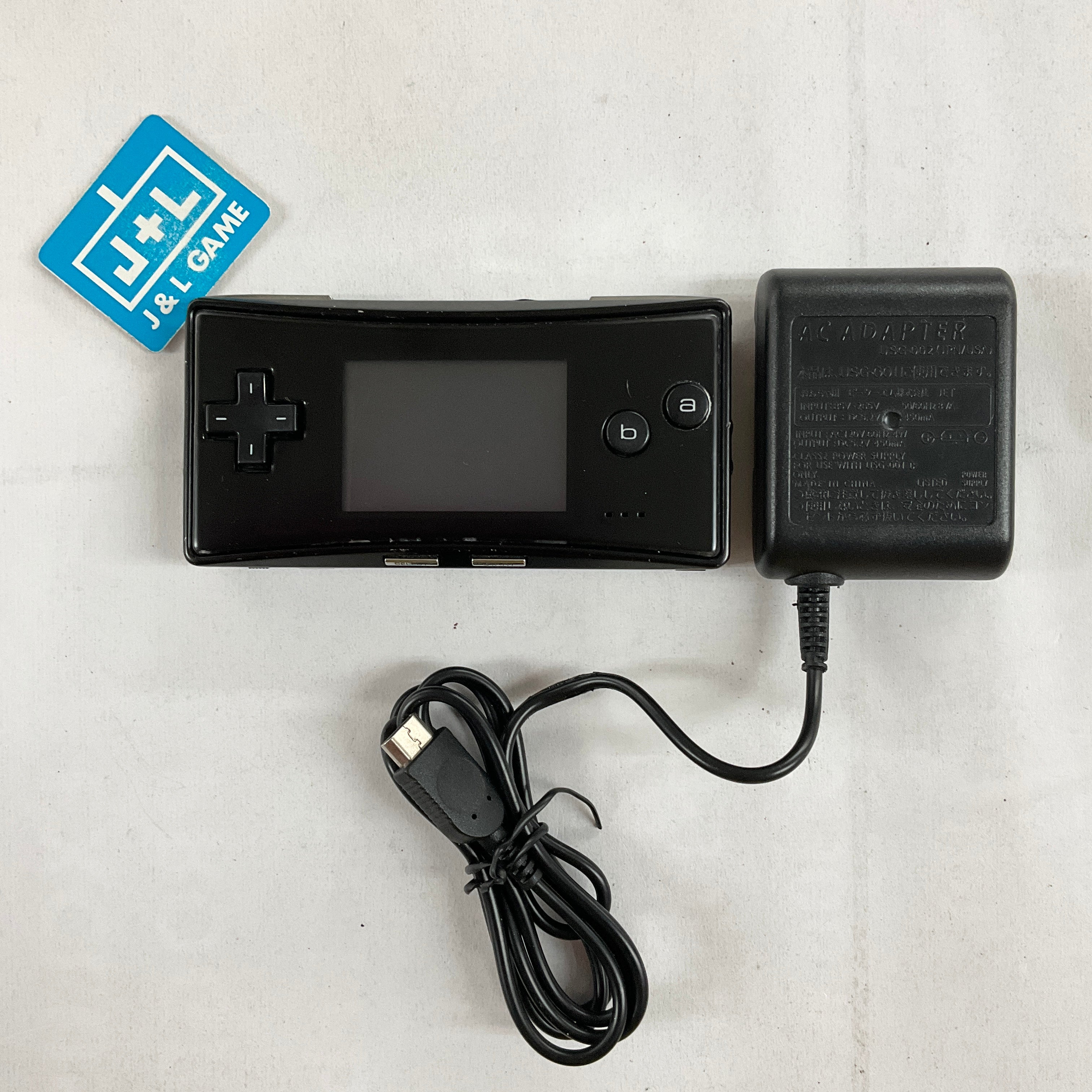 Game Boy Micro (Black) - (GBA) Game Boy Advance [Pre-Owned] (Japanese Import) Consoles Nintendo   