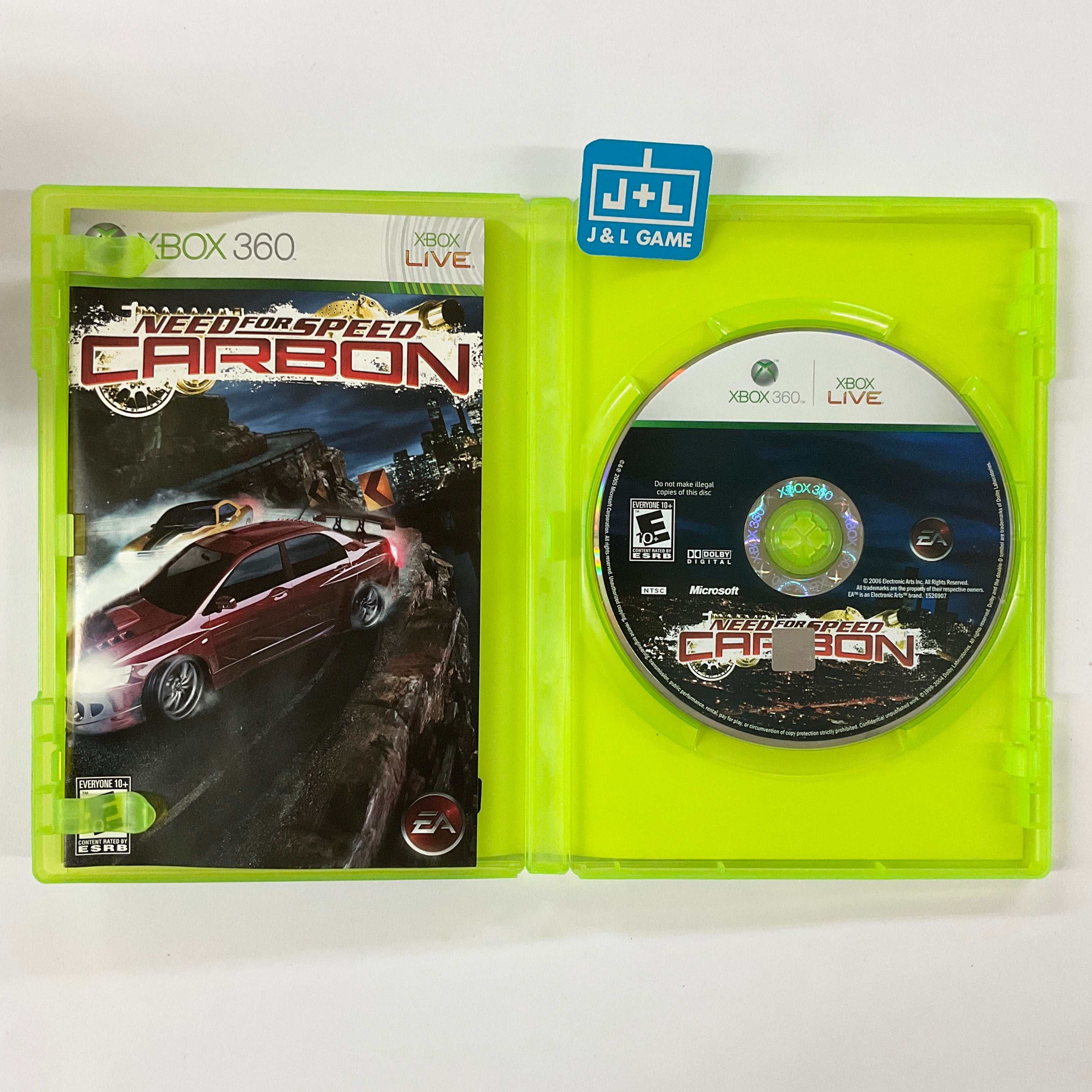 Need for Speed Carbon - Xbox 360 [Pre-Owned] Video Games EA Games   