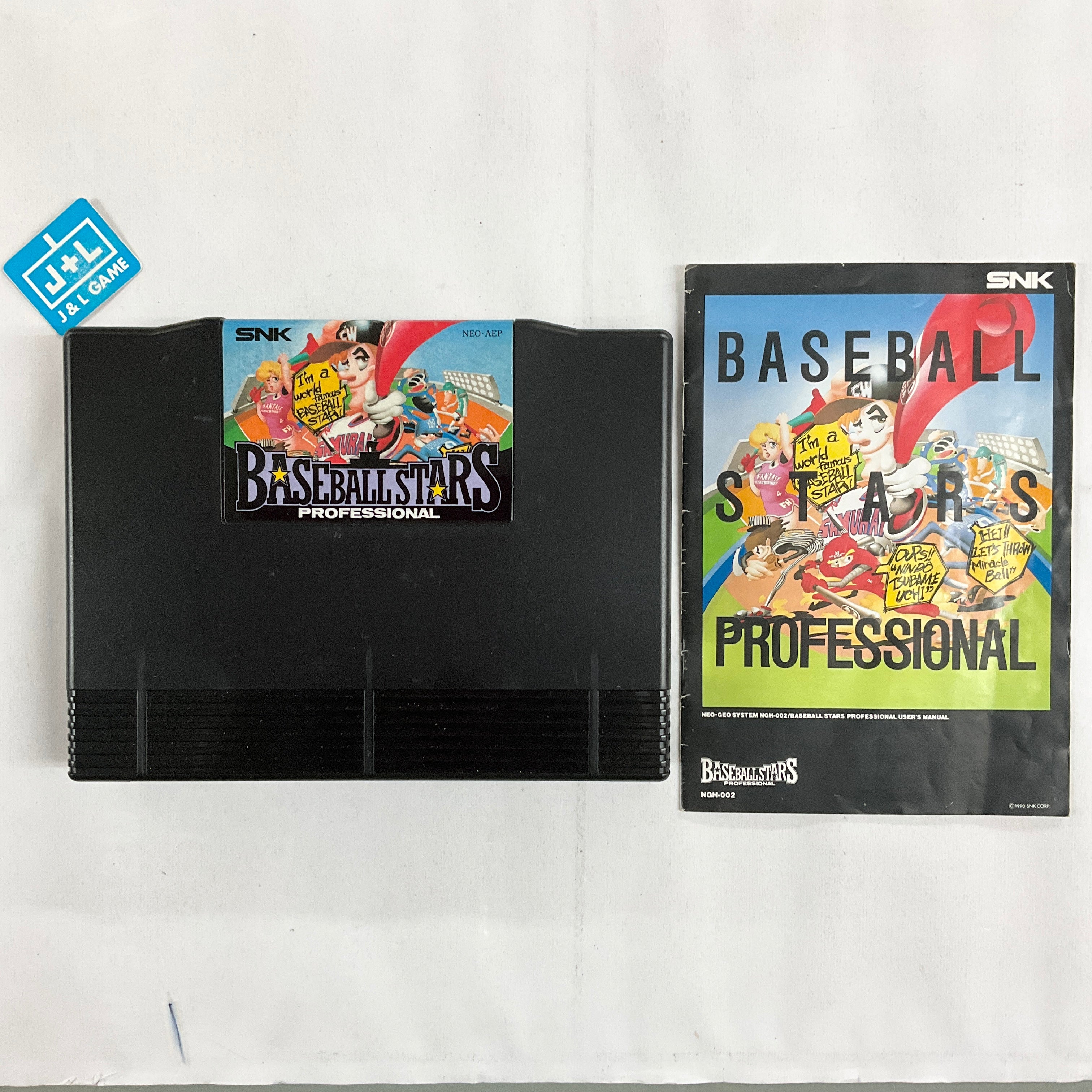 Baseball Stars Professional - (AES) NeoGeo (Japanese Import) Video Games SNK   