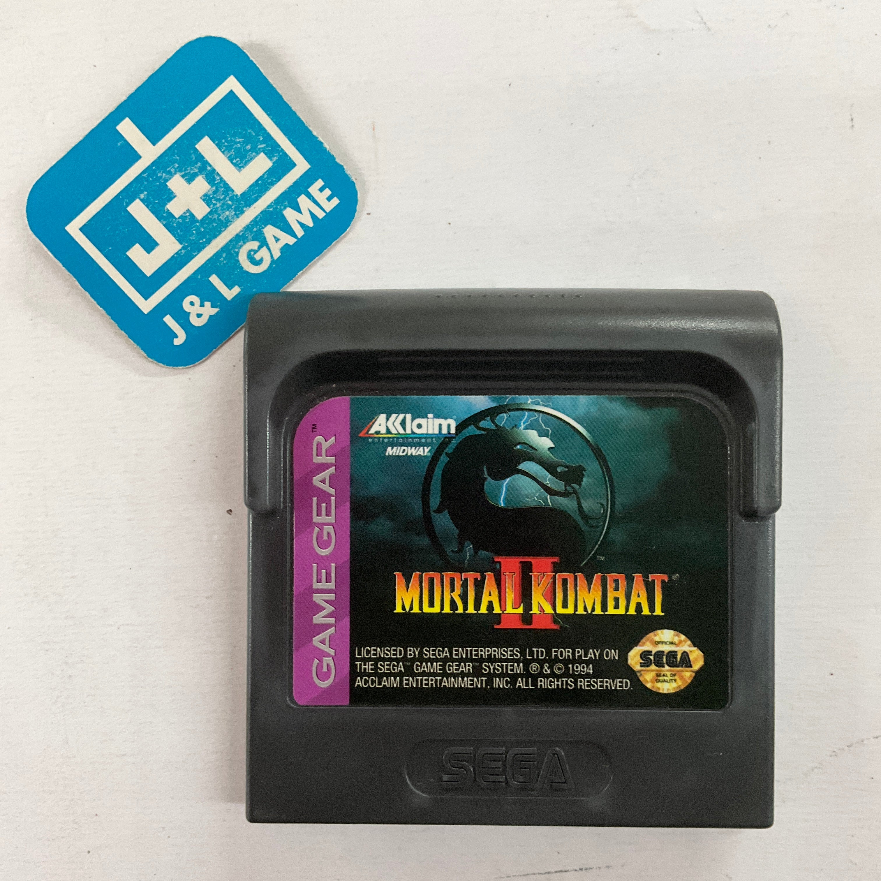 Mortal Kombat II - (SGG) SEGA GameGear [Pre-Owned] Video Games Acclaim   