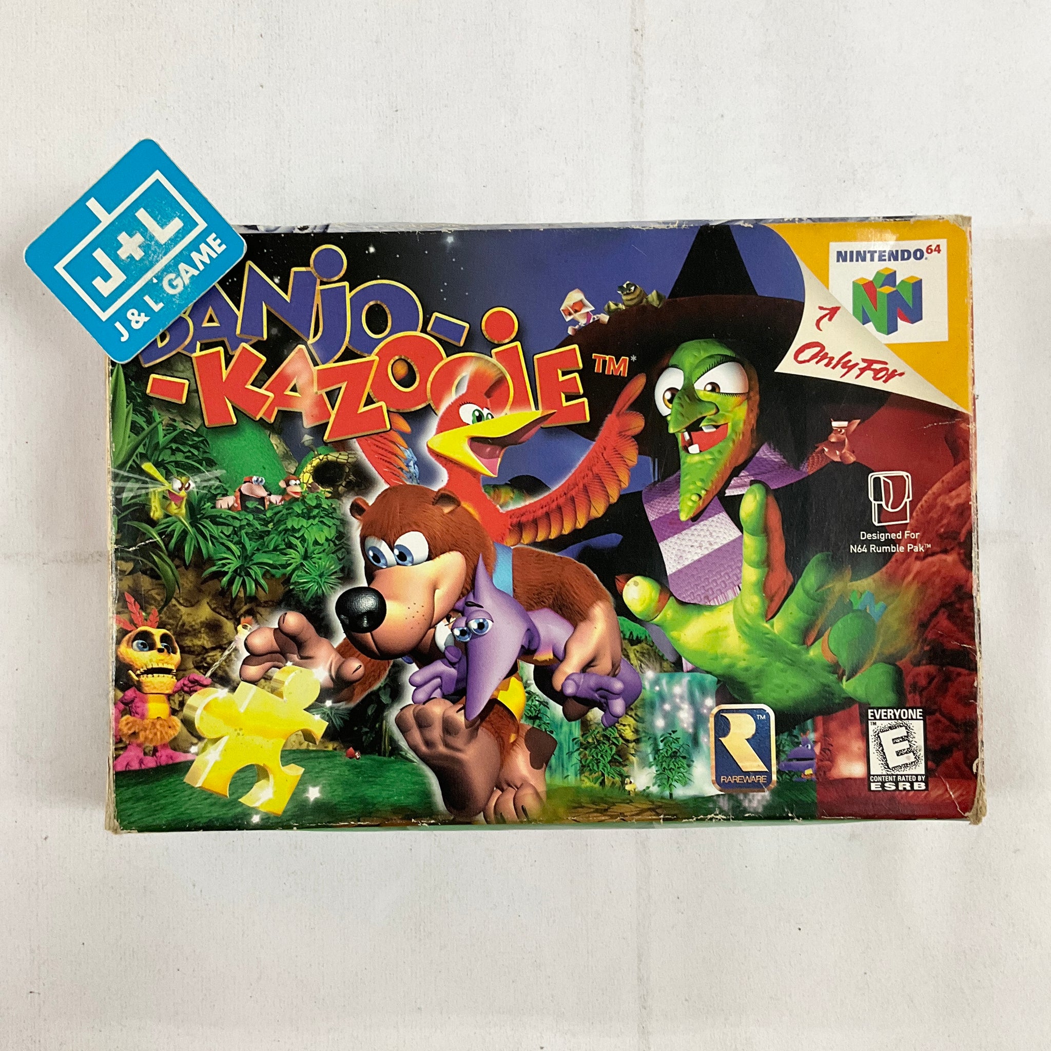 Nintendo 64 Banjo Kazooie FR Box 