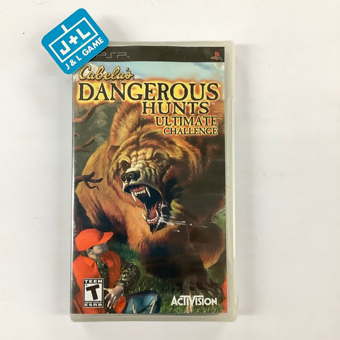 Cabela's Dangerous Hunts Ultimate Challenge - Sony PSP Video Games Activision   