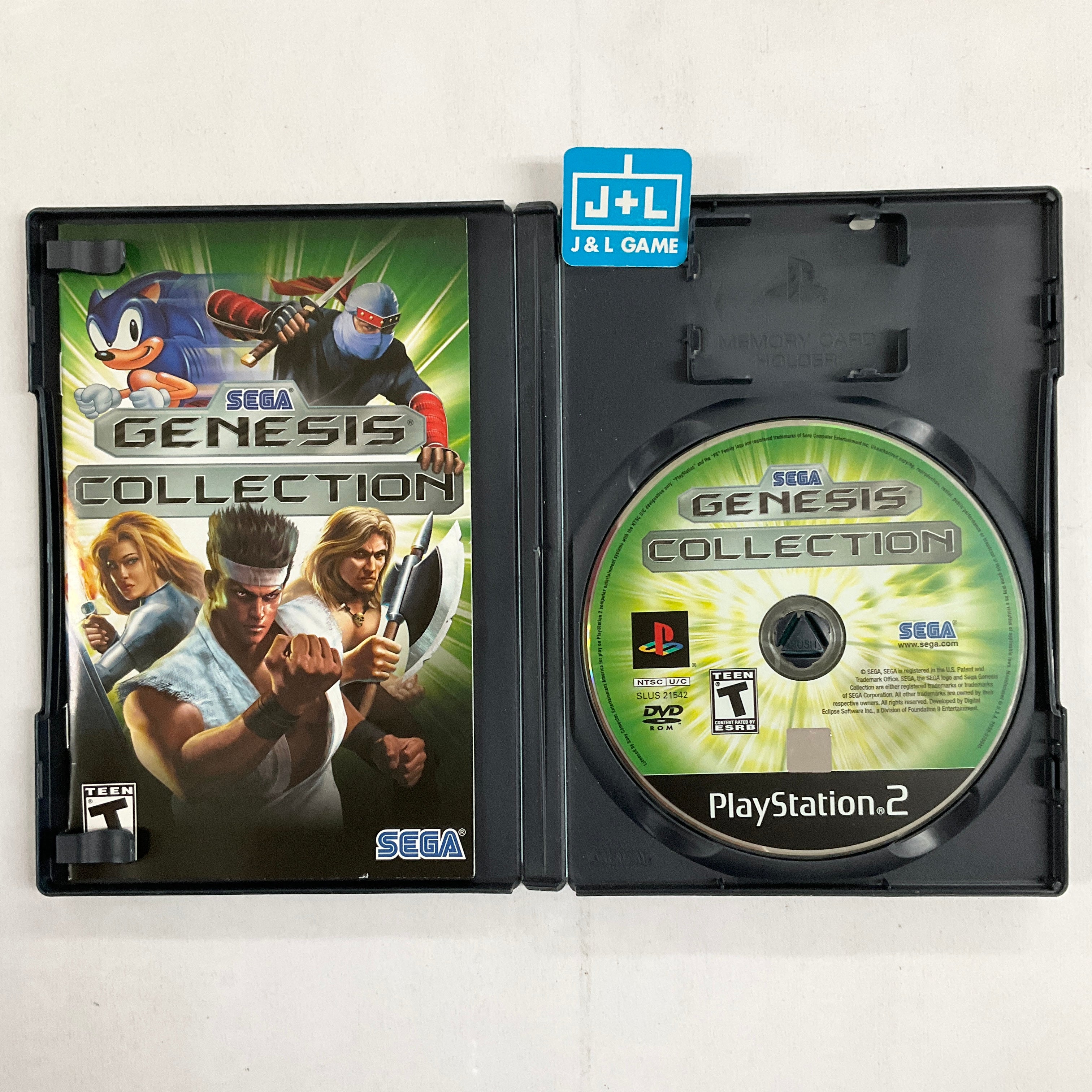 Sega Genesis Collection - (PS2) PlayStation 2 [Pre-Owned] Video Games Sega   