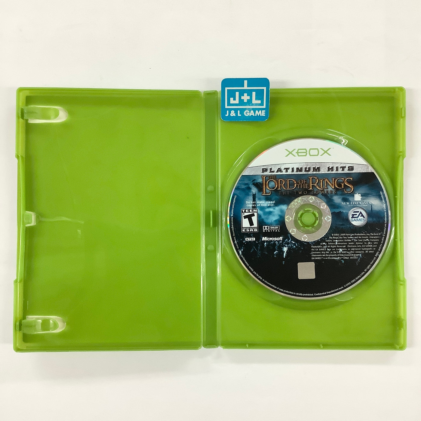 The Lord of the Rings: The Two Towers (Platinum Hits) - (XB) Xbox [Pre-Owned] Video Games EA Games   