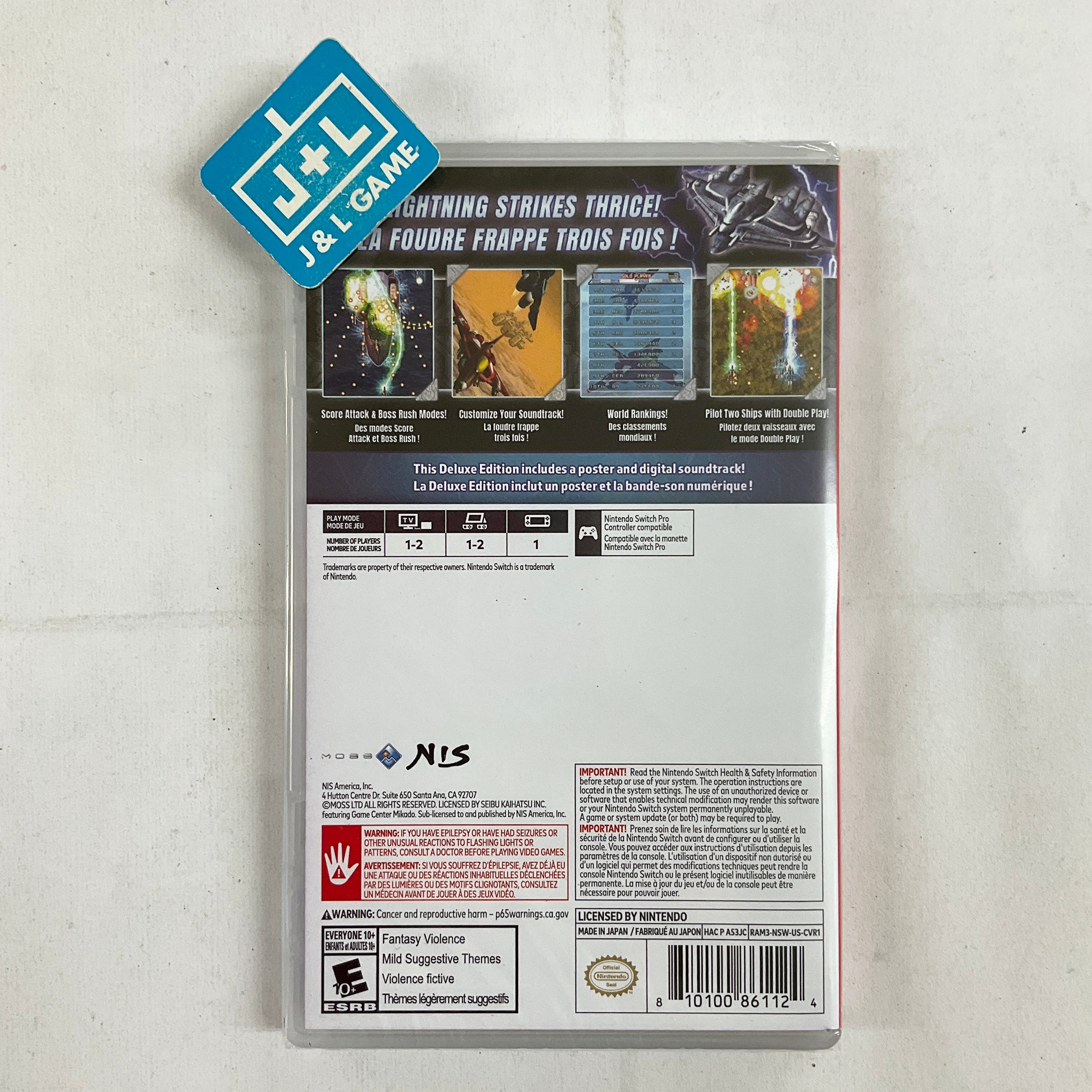 Raiden III x MIKADO MANIAX: Deluxe Edition - (NSW) Nintendo Switch Video Games NIS America   