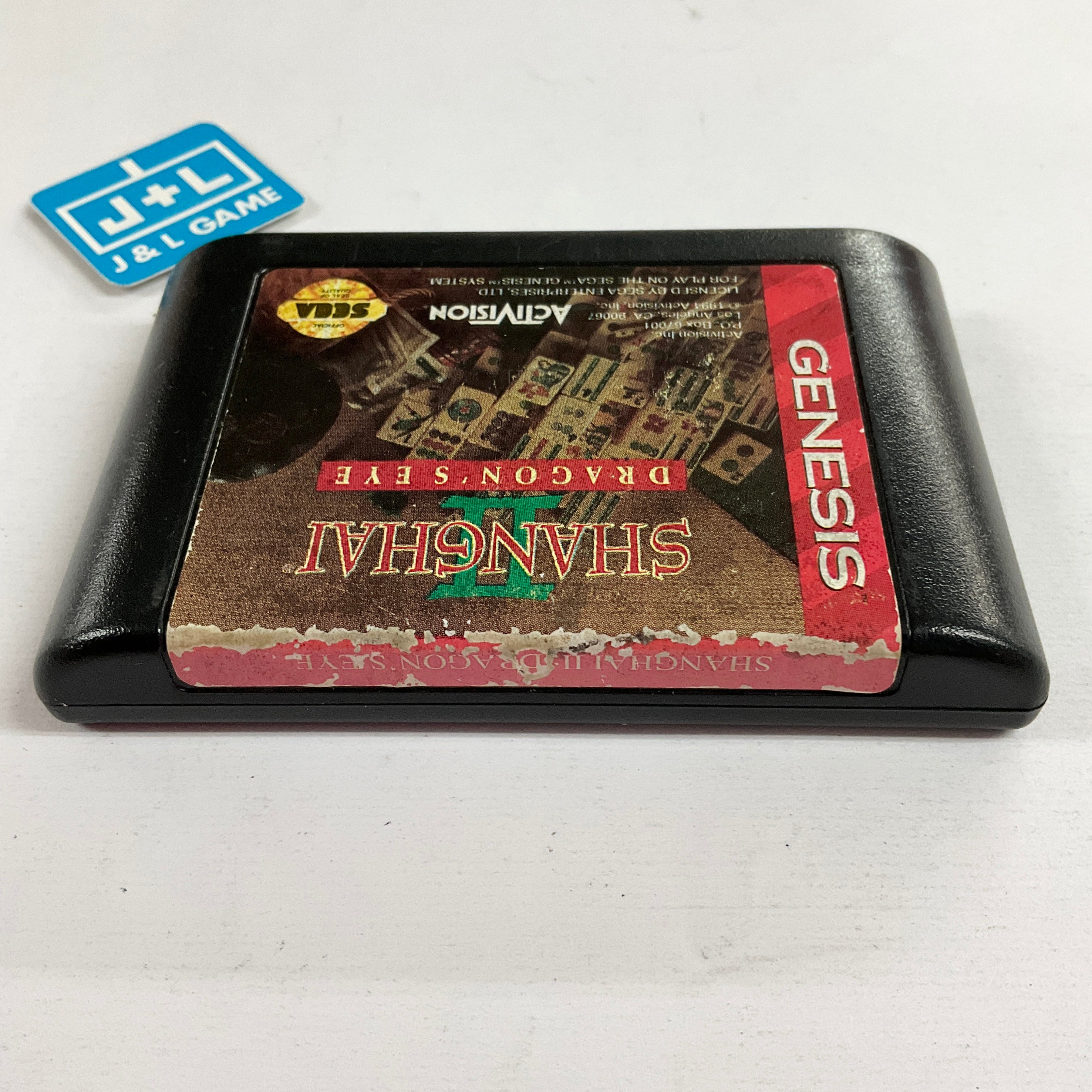 Shanghai II: Dragon's Eye - (SG) SEGA Genesis [Pre-Owned] Video Games Activision   