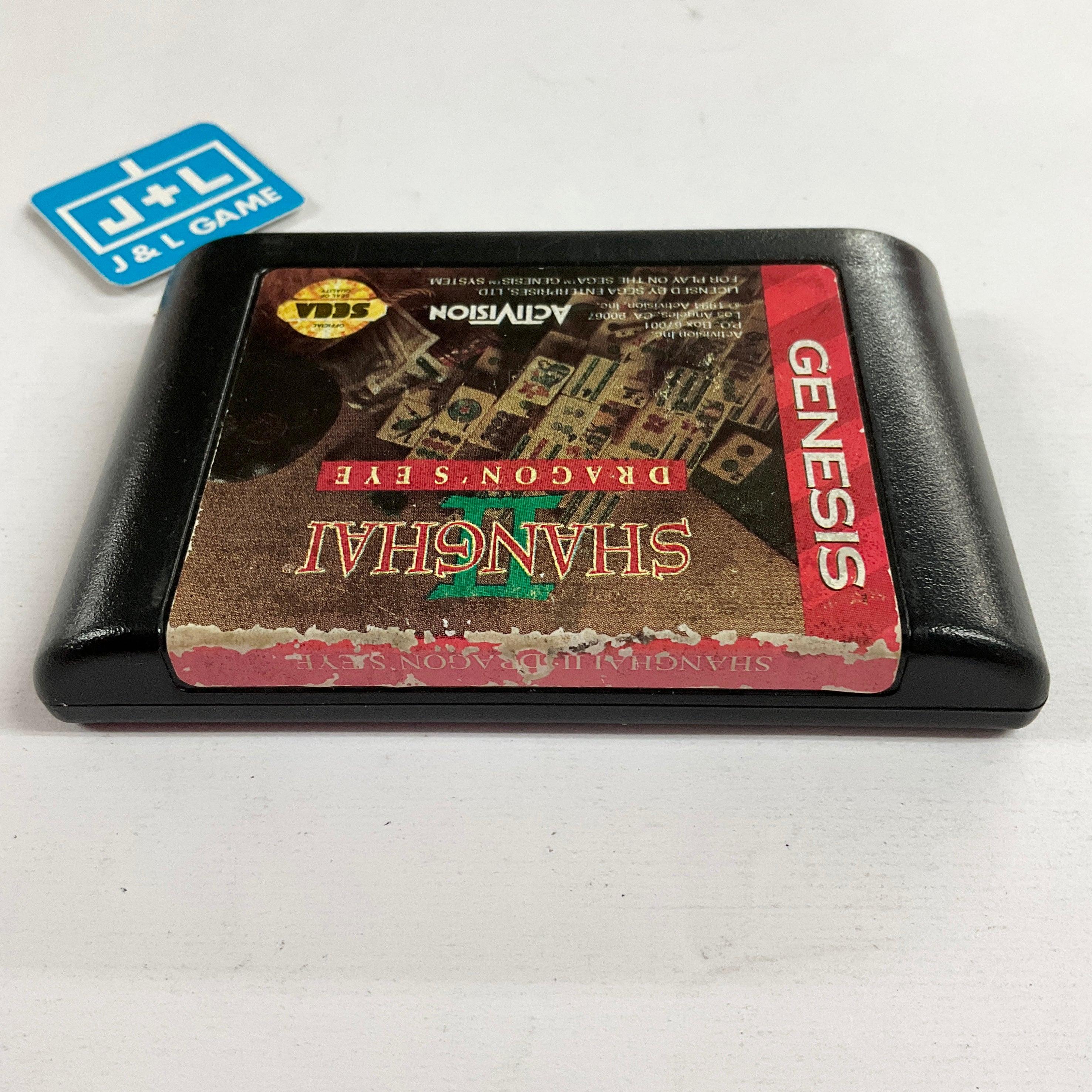 Shanghai II: Dragon's Eye - (SG) SEGA Genesis [Pre-Owned] Video Games Activision   