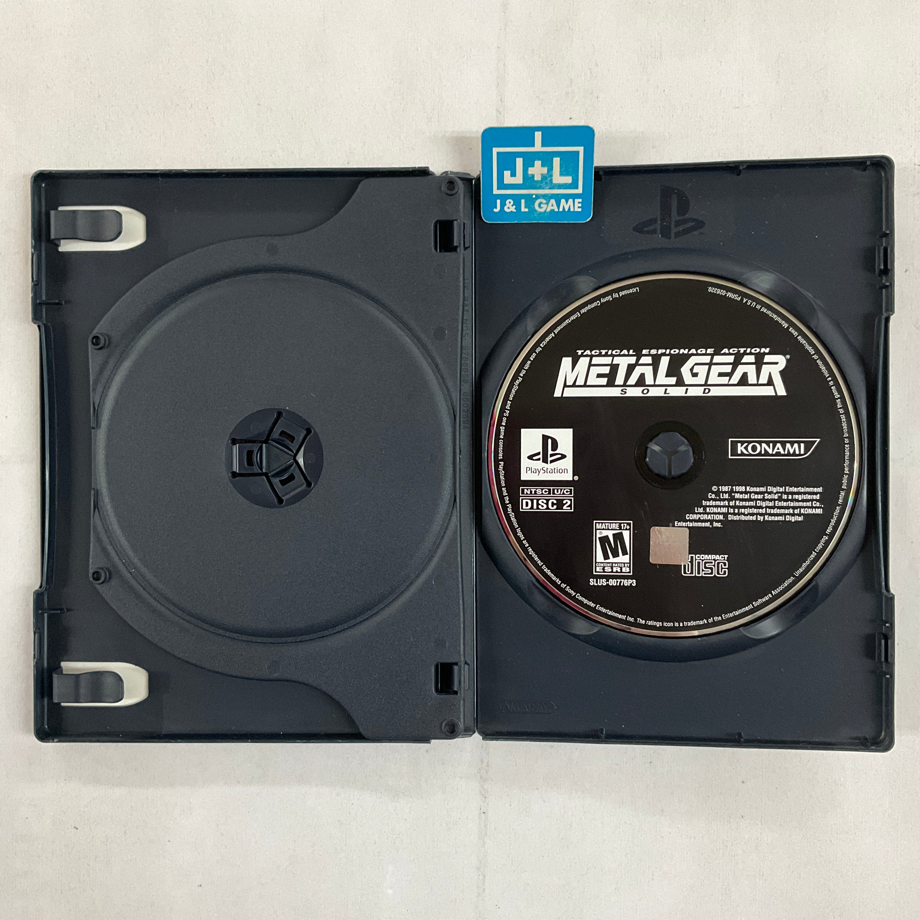 Metal Gear Solid Tactical Espionage Action - (PS1) PlayStation 1