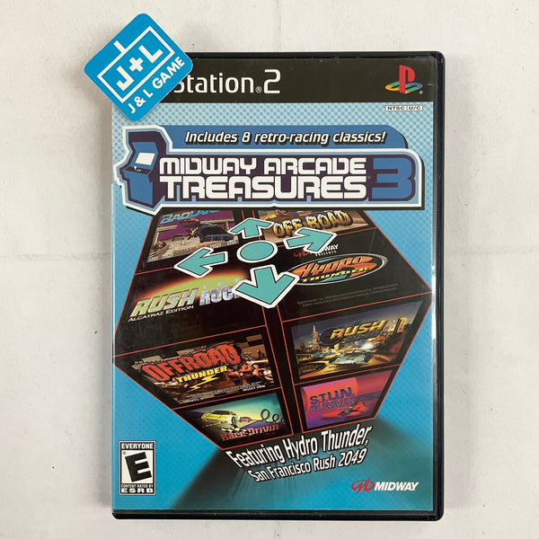Midway Arcade Treasures 3 - (PS2) PlayStation 2 [Pre-Owned] | J&L Game