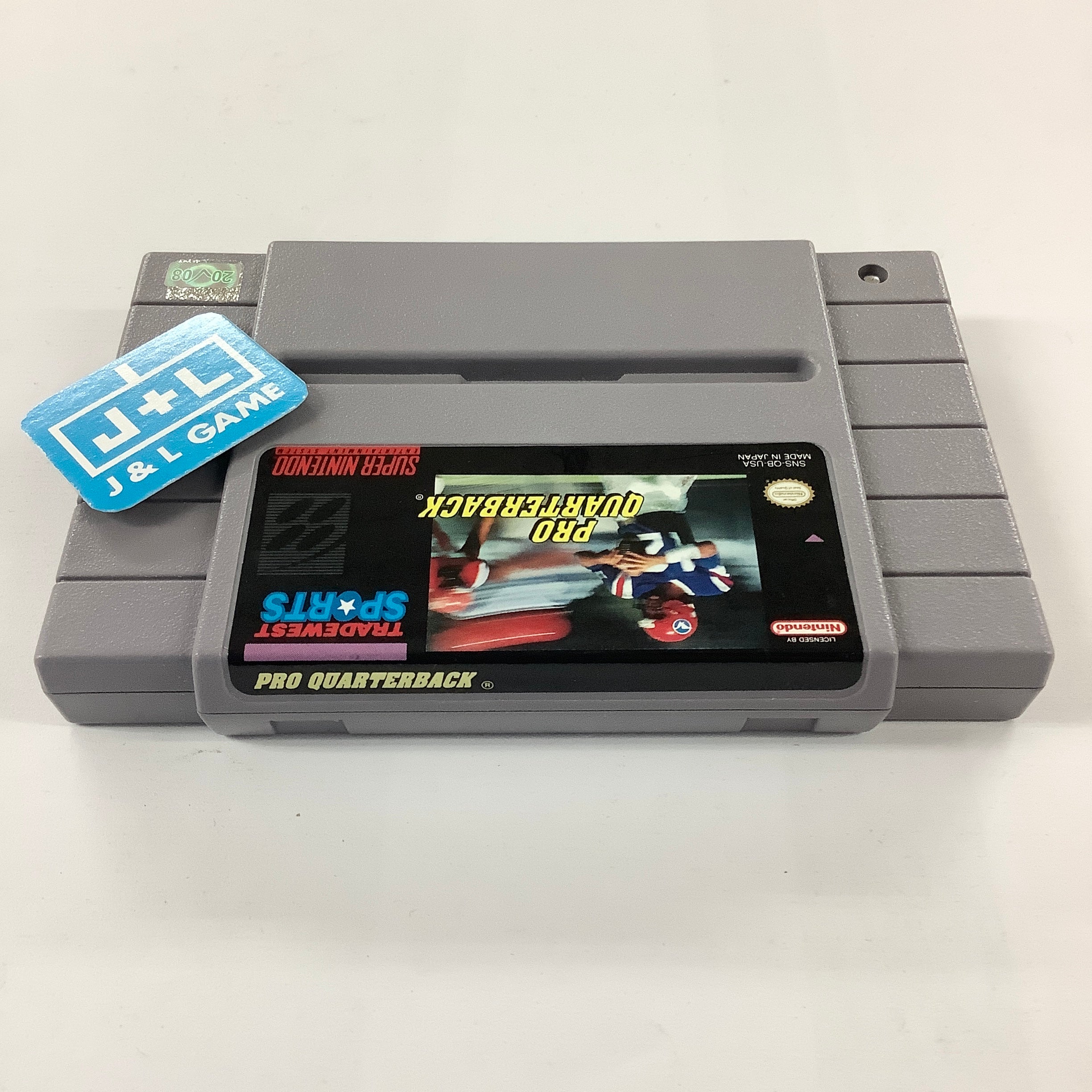 SFC★PRO QUARTERBACK SNES 海外版 ポスター付 SFC☆PRO QUARTERBACK SNES 海外版 ポスター付 Pro Quarterback SNES