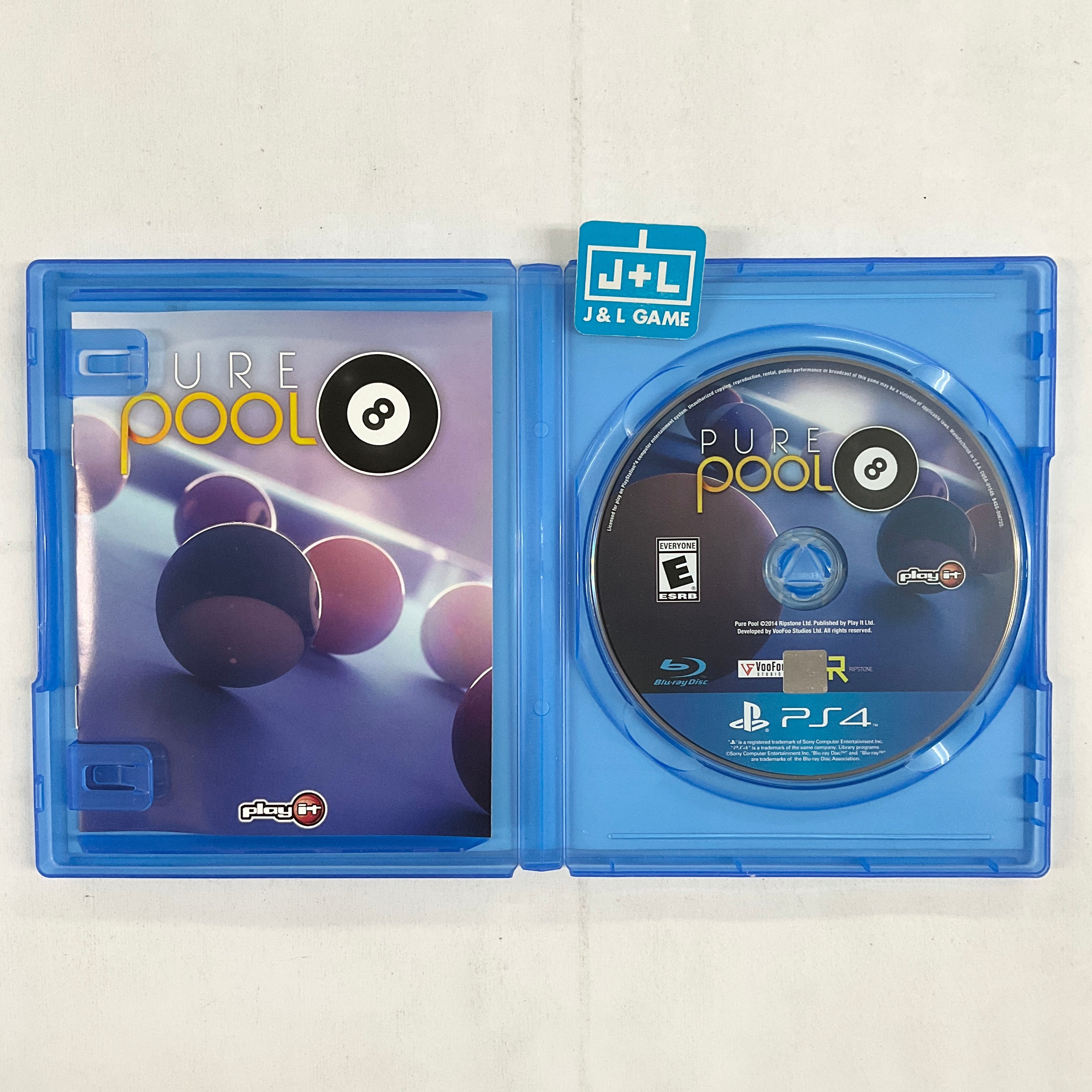 Pure Pool - (PS4) Playstation 4 [Pre-Owned] Video Games Ripstone   