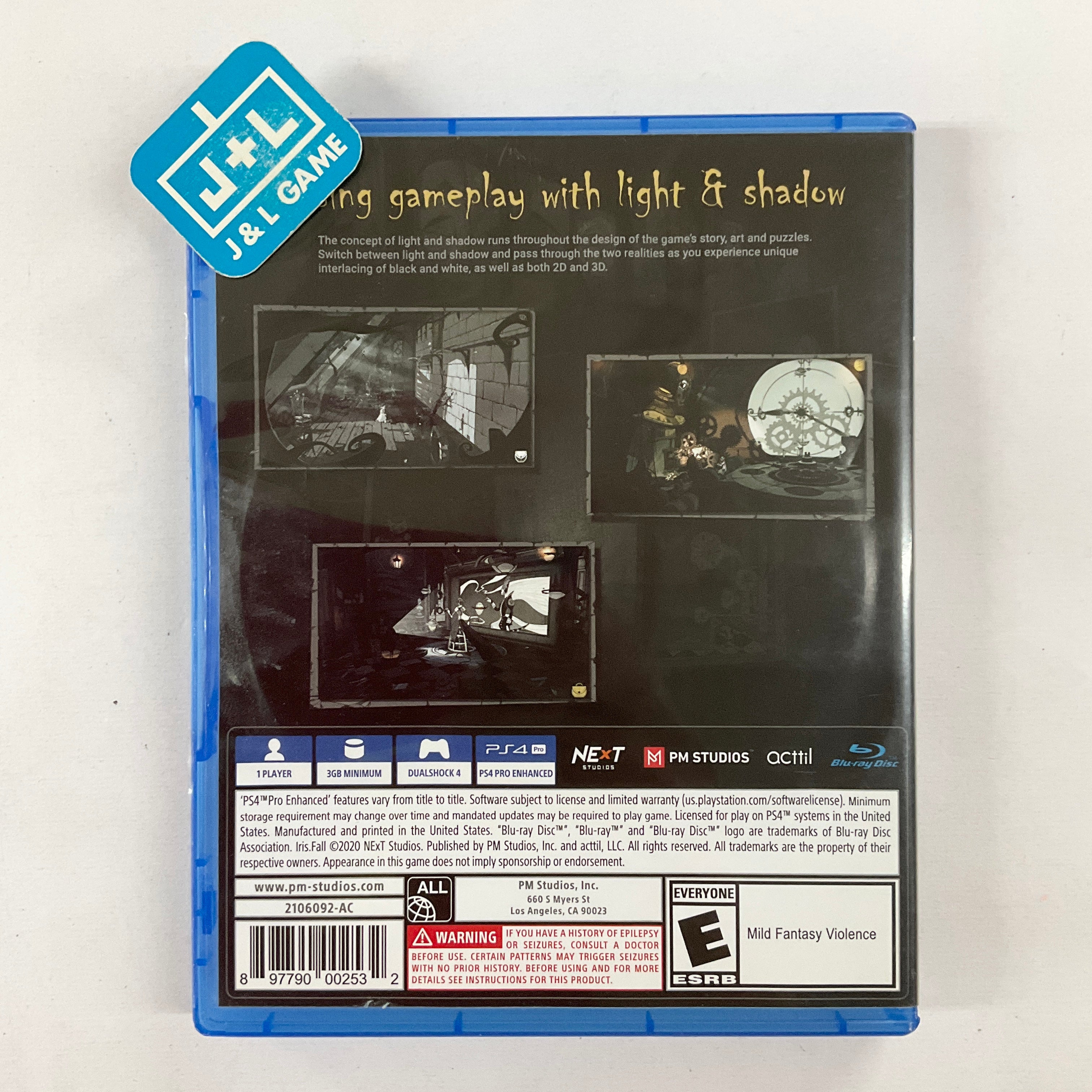 Iris Fall - (PS4) PlayStation 4 [Pre-Owned] Video Games PM Studios   