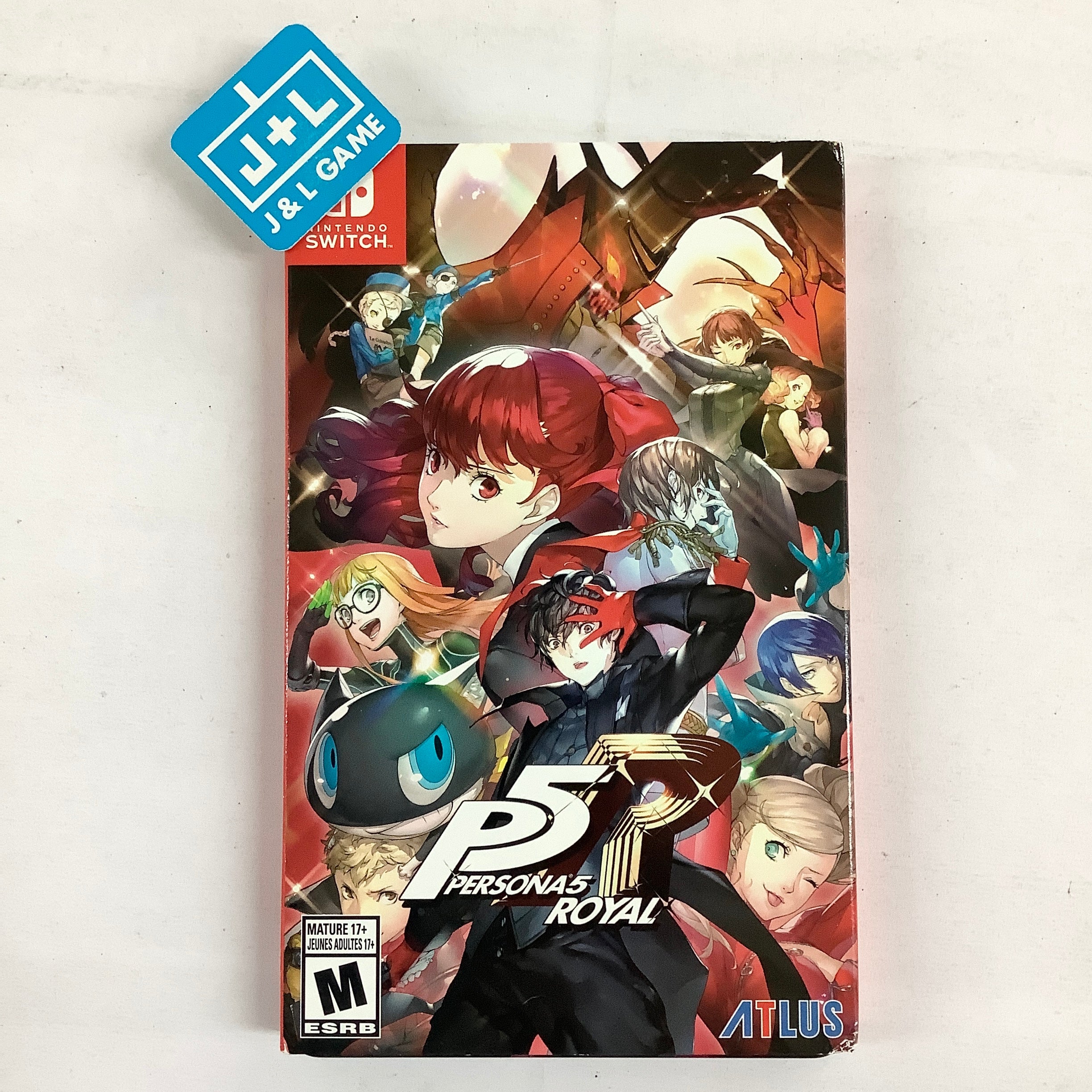 Persona 5 Royal: Steelbook Launch Edition - (NSW) Nintendo Switch [Pre-Owmed] Video Games SEGA   