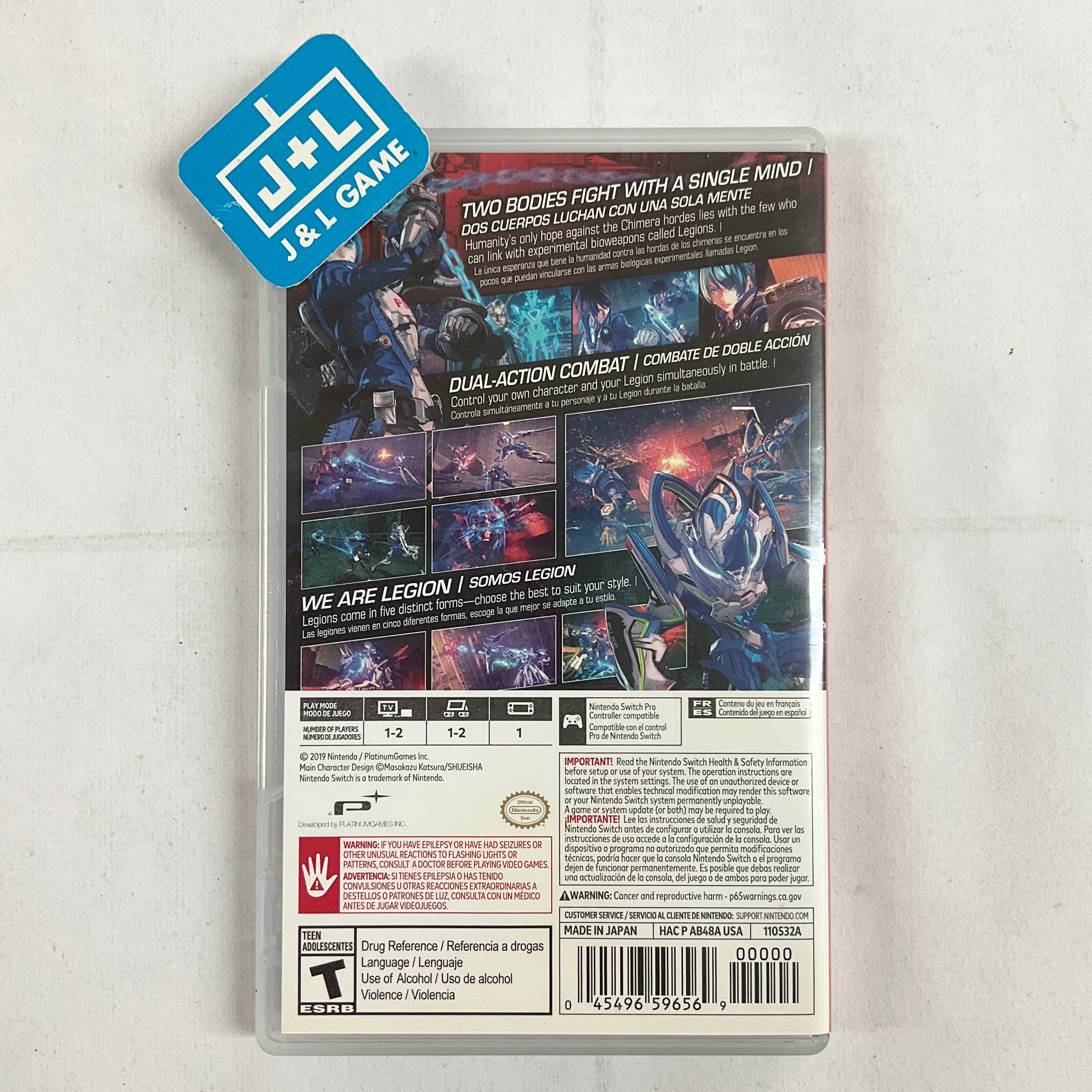 Astral Chain - (NSW) Nintendo Switch [Pre-Owned] Video Games Nintendo   