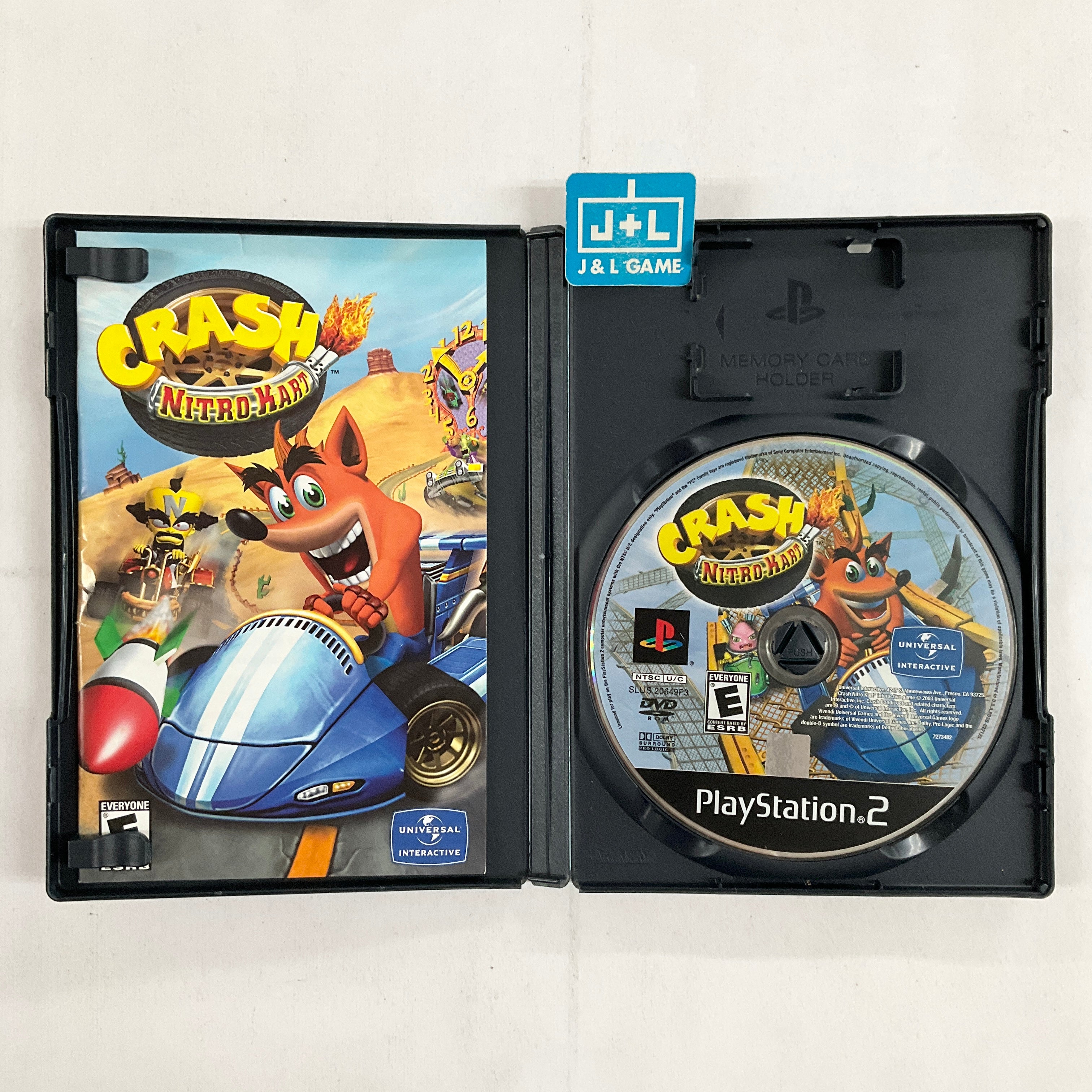 Crash Bandicoot Action Pack - (PS2) PlayStation 2 [Pre-Owned] Video Games Sierra Entertainment   