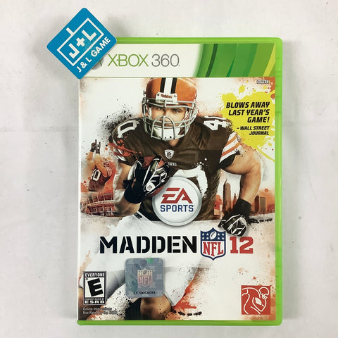 Madden NFL 12 - Xbox 360 [Pre-Owned] Video Games EA Sports   