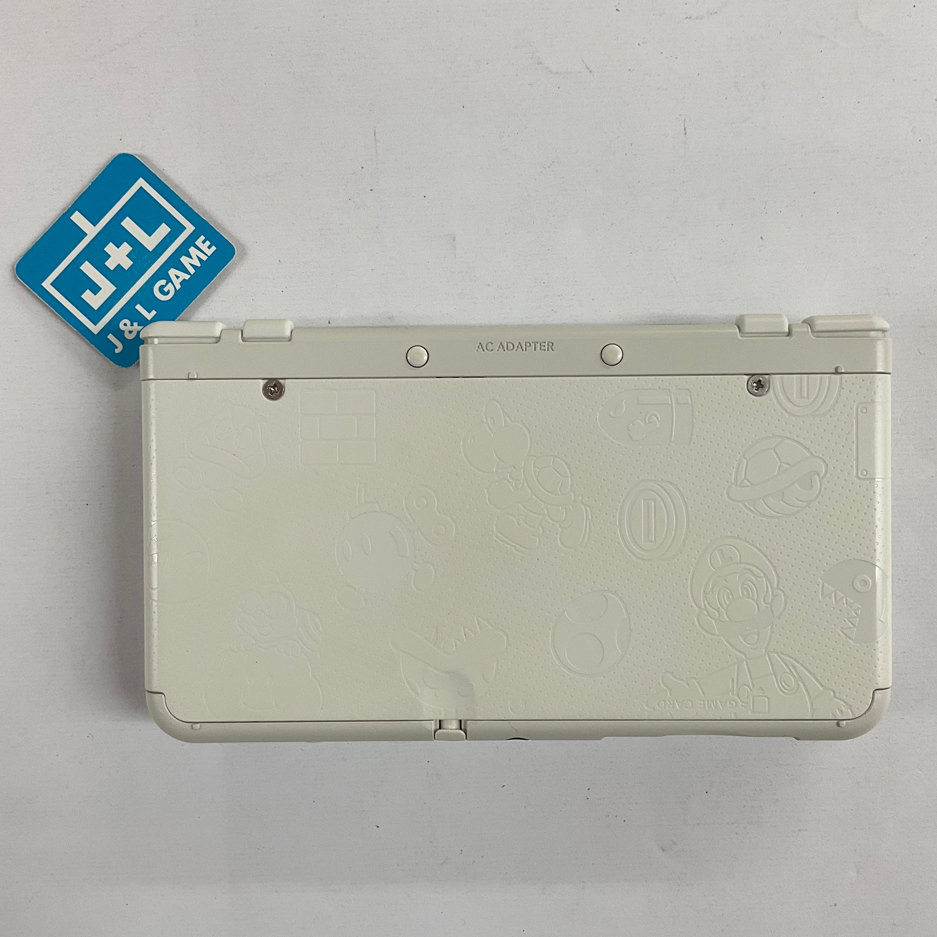 New Nintendo 3DS Console (Mario White) - Nintendo 3DS [Pre-Owned] Consoles Nintendo   