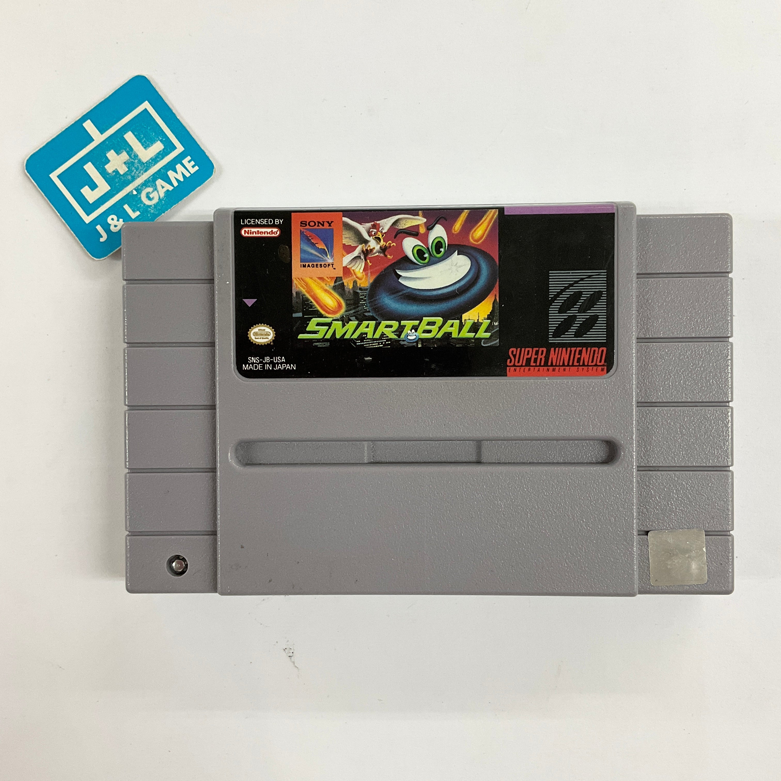 Smart Ball - (SNES) Super Nintendo [Pre-Owned] Video Games Sony Imagesoft   