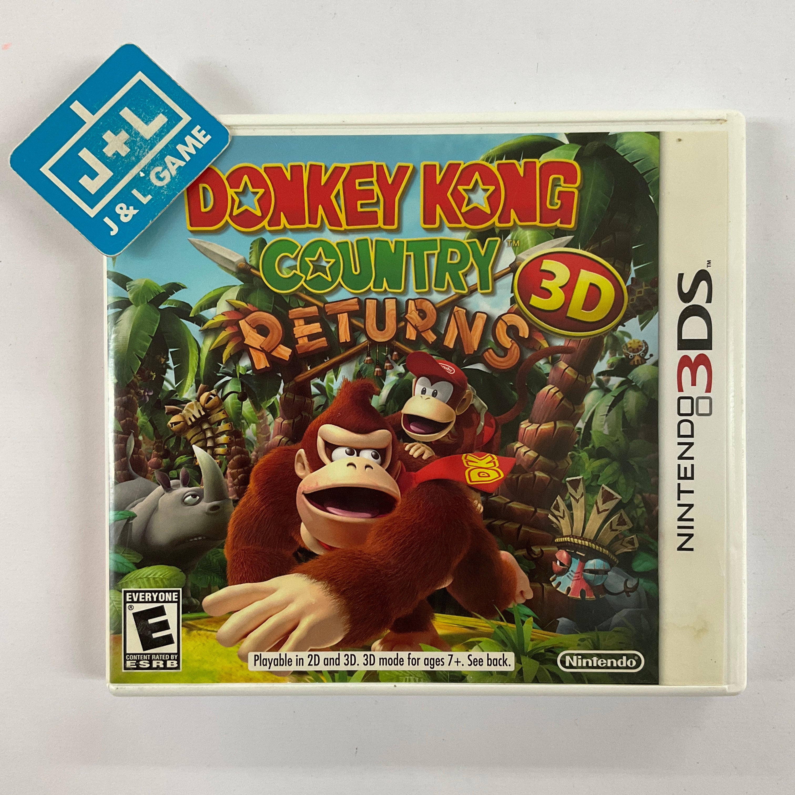 Donkey Kong Country Returns 3D - Nintendo 3DS [Pre-Owned] Video Games Nintendo   