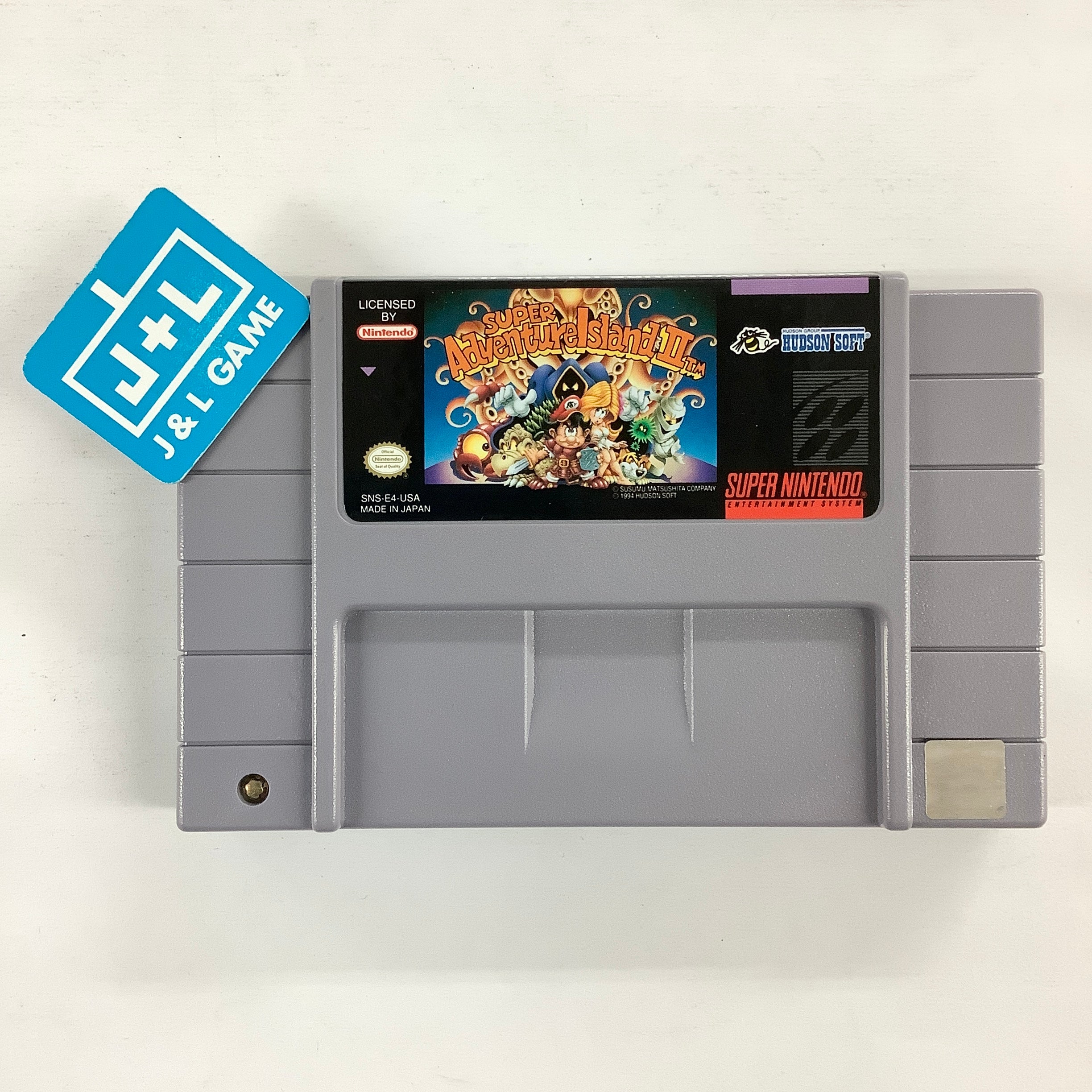 Super Adventure Island II - (SNES) Super Nintendo [Pre-Owned] Video Games Hudson   