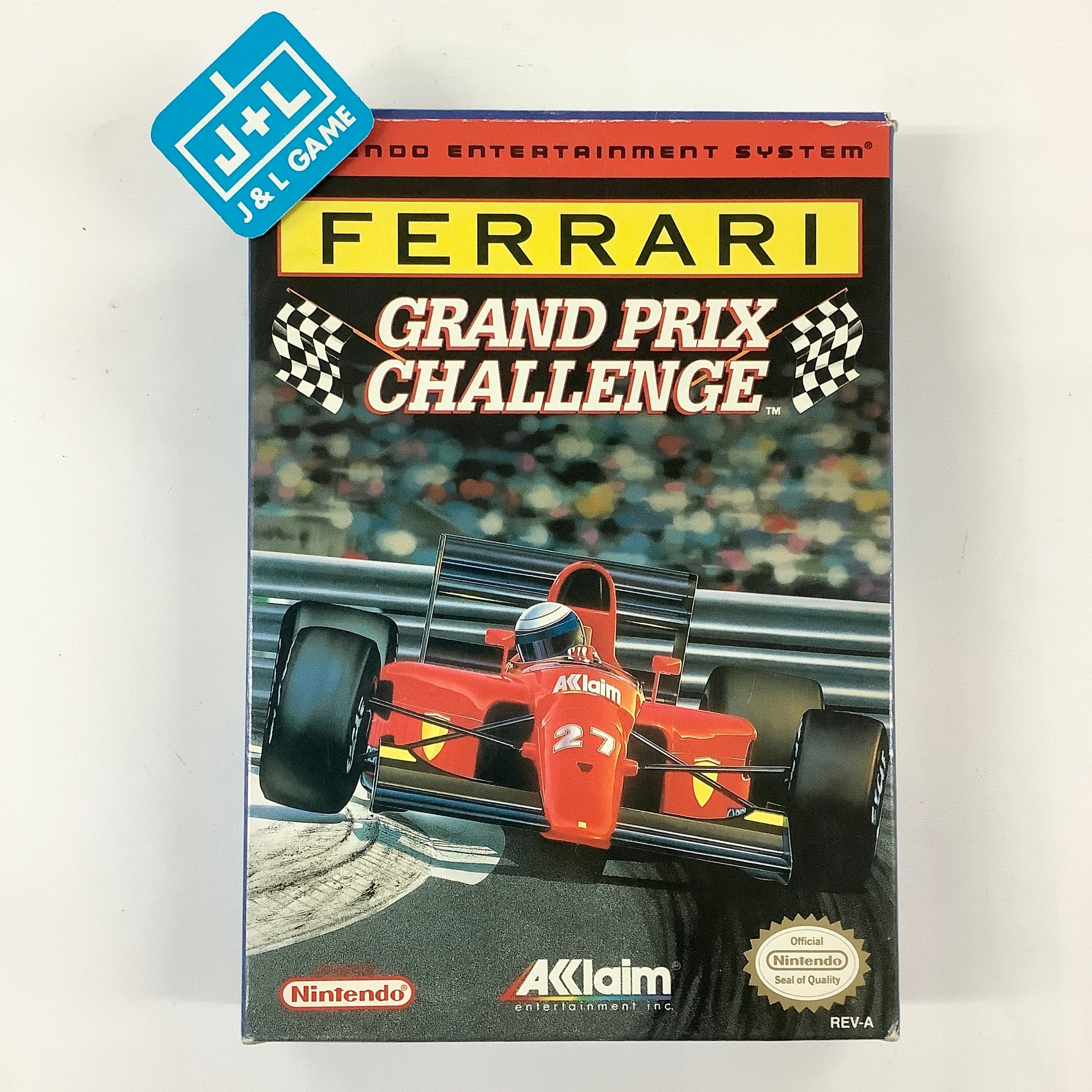 Ferrari Grand Prix Challenge - (NES) Nintendo Entertainment System [Pre-Owned] Video Games Acclaim   