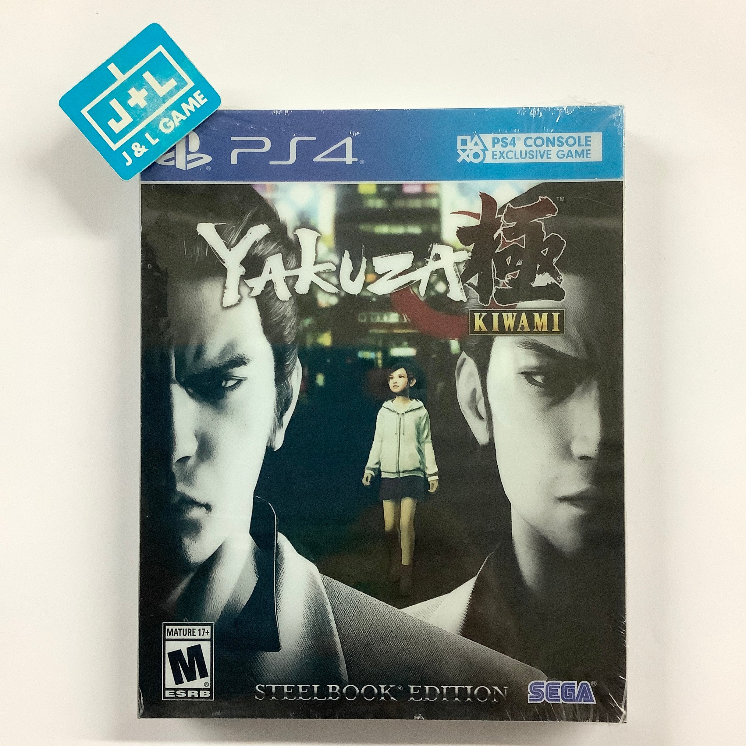 Yakuza Kiwami Steelbook Edition - (PS4) PlayStation 4 Video Games SEGA   