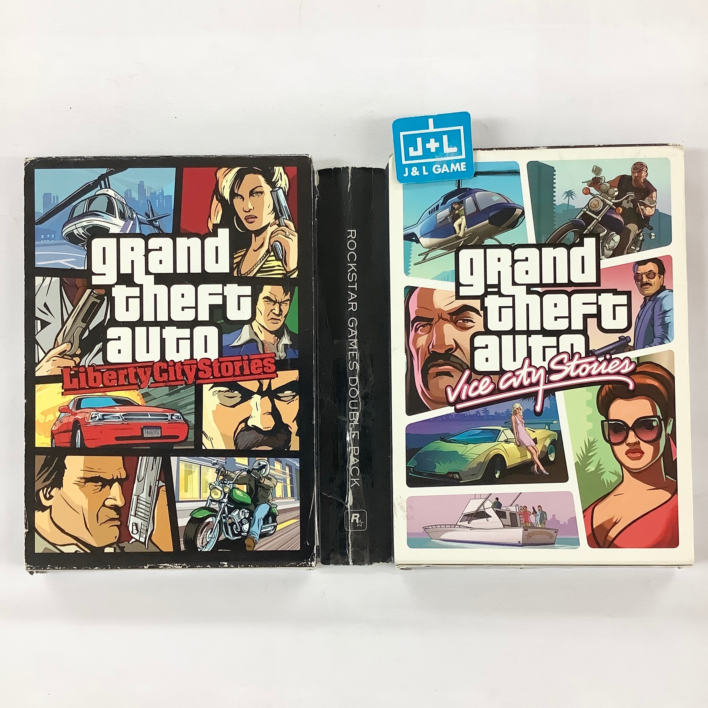 Grand Theft Auto: Liberty City Stories / Vice City Stories - (PS2) PlayStation 2 [Pre-Owned] Video Games Take-Two Interactive   