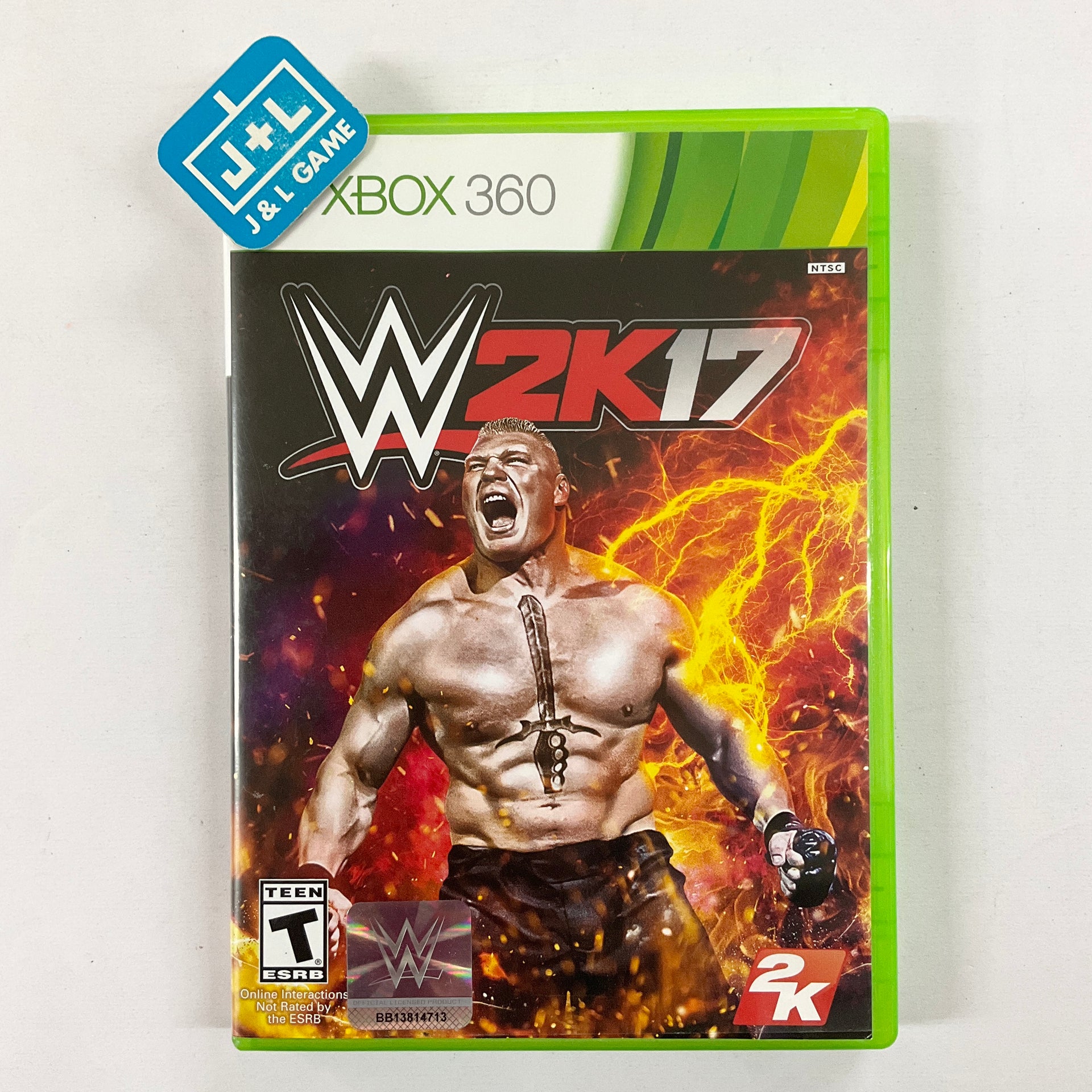 WWE 2K17 Xbox 360 [Pre-Owned] J&L Game