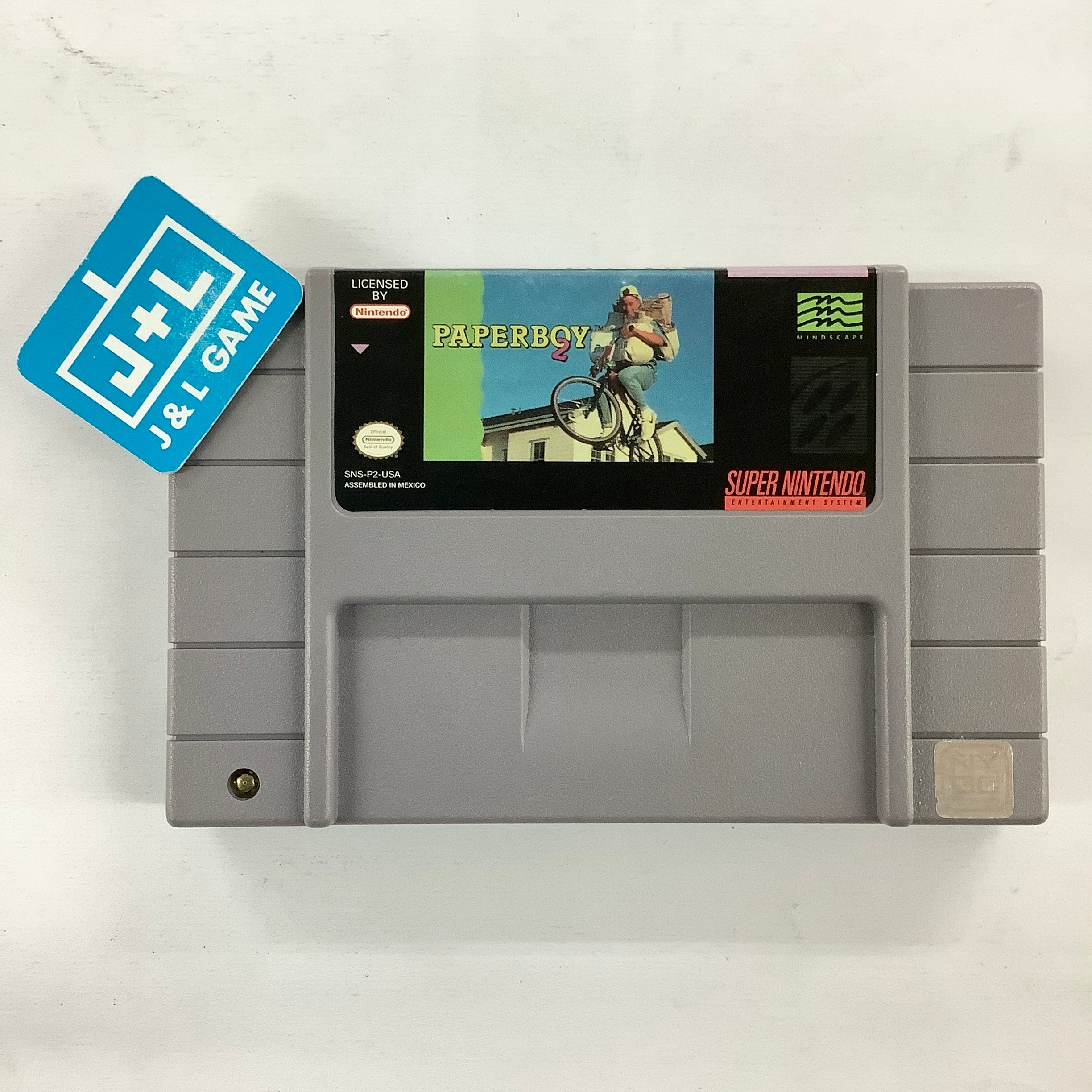 Paperboy 2 - (SNES) Super Nintendo [Pre-Owned] Video Games Mindscape   