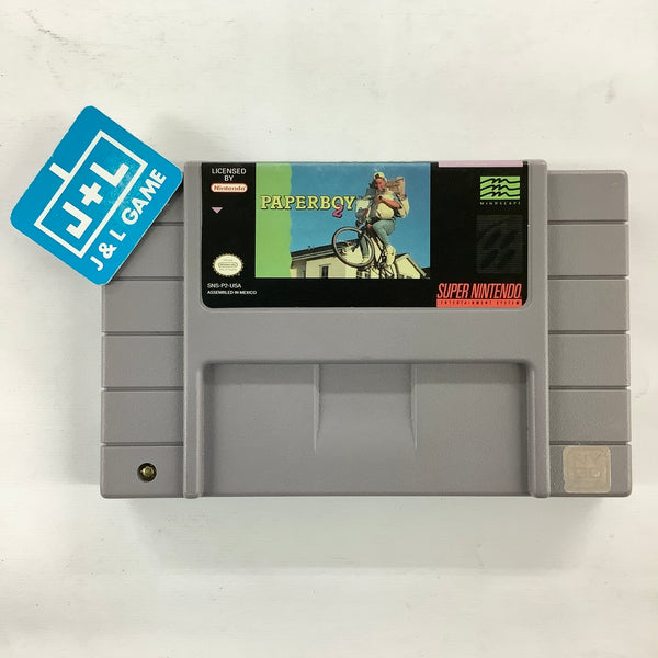 海外版 スーパーファミコン Paperboy 2 SNES ペーパーボーイ 2
