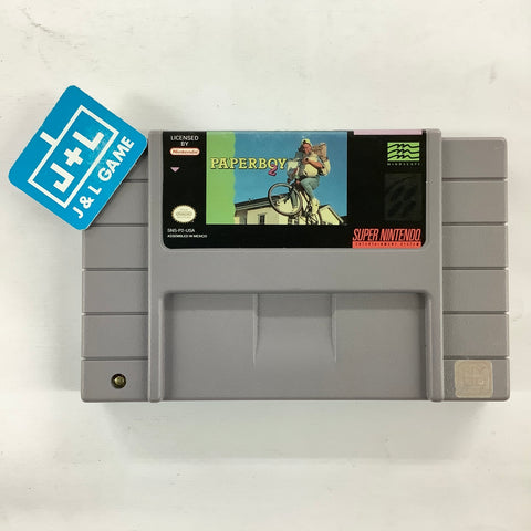 Paperboy 2 - (SNES) Super Nintendo [Pre-Owned] Video Games Mindscape   