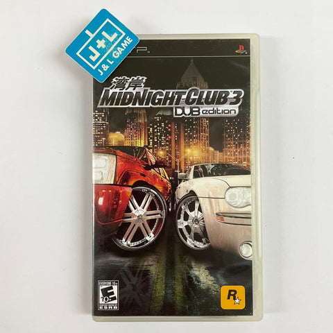 Midnight Club 3: DUB Edition - SONY PSP [Pre-Owned] Video Games Rockstar Games   