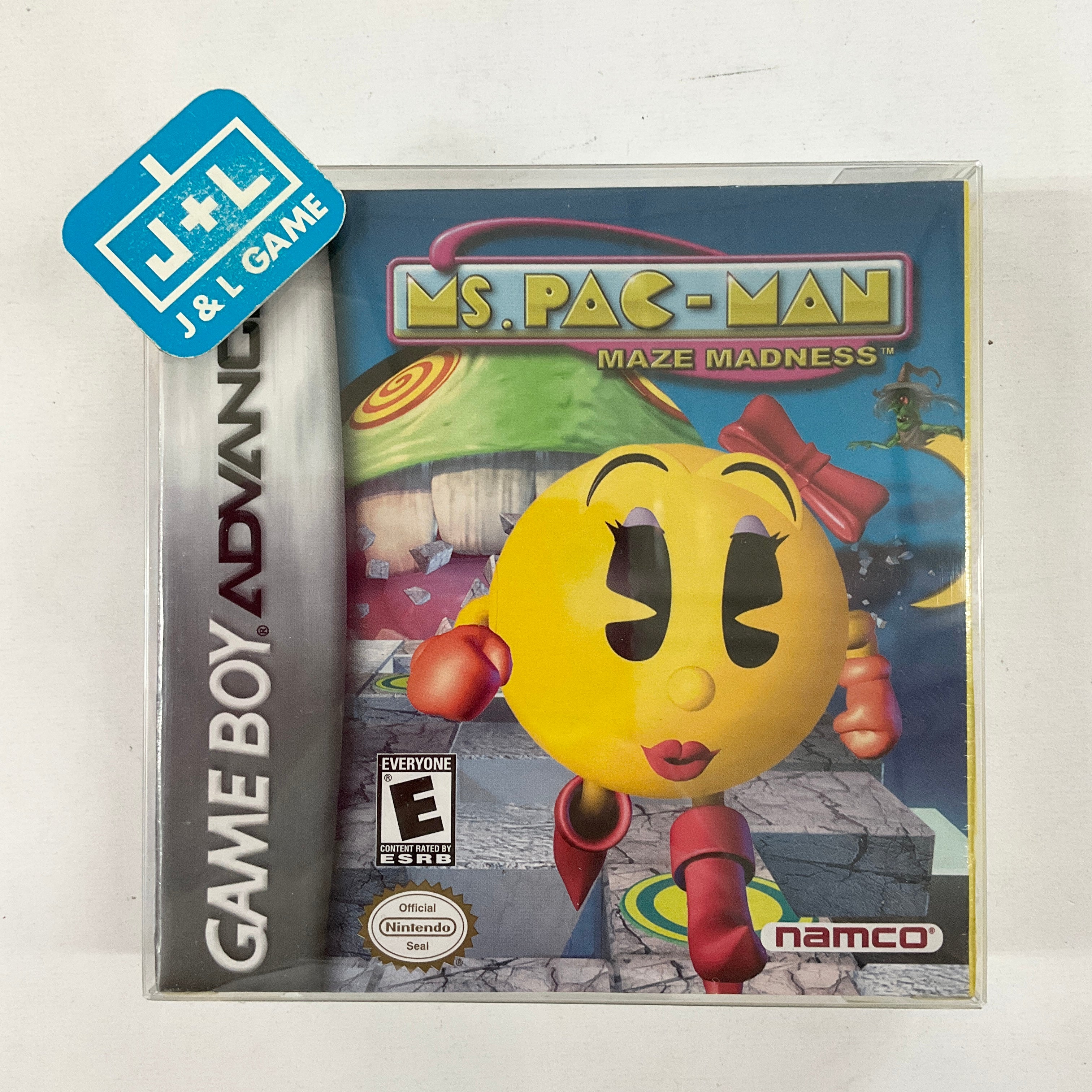 Ms. Pac-Man Maze Madness - (GBA) Game Boy Advance Video Games Namco   