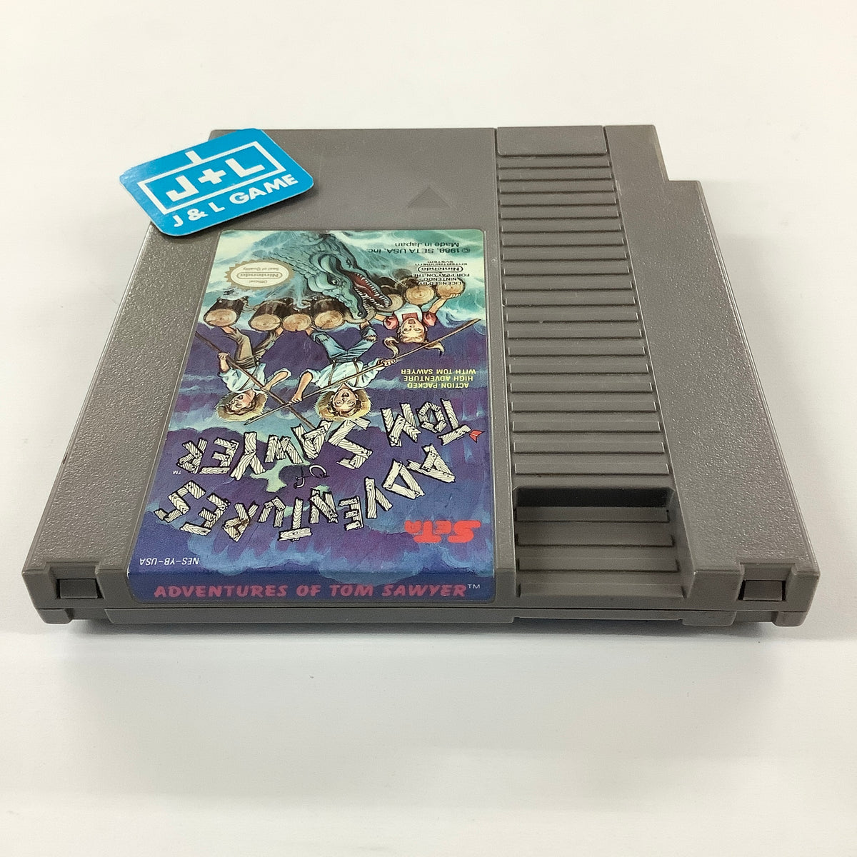 Seta Nes Adventures of Tom Sawyer - (NES) Nintendo Entertainment System [Pre-Ow ...