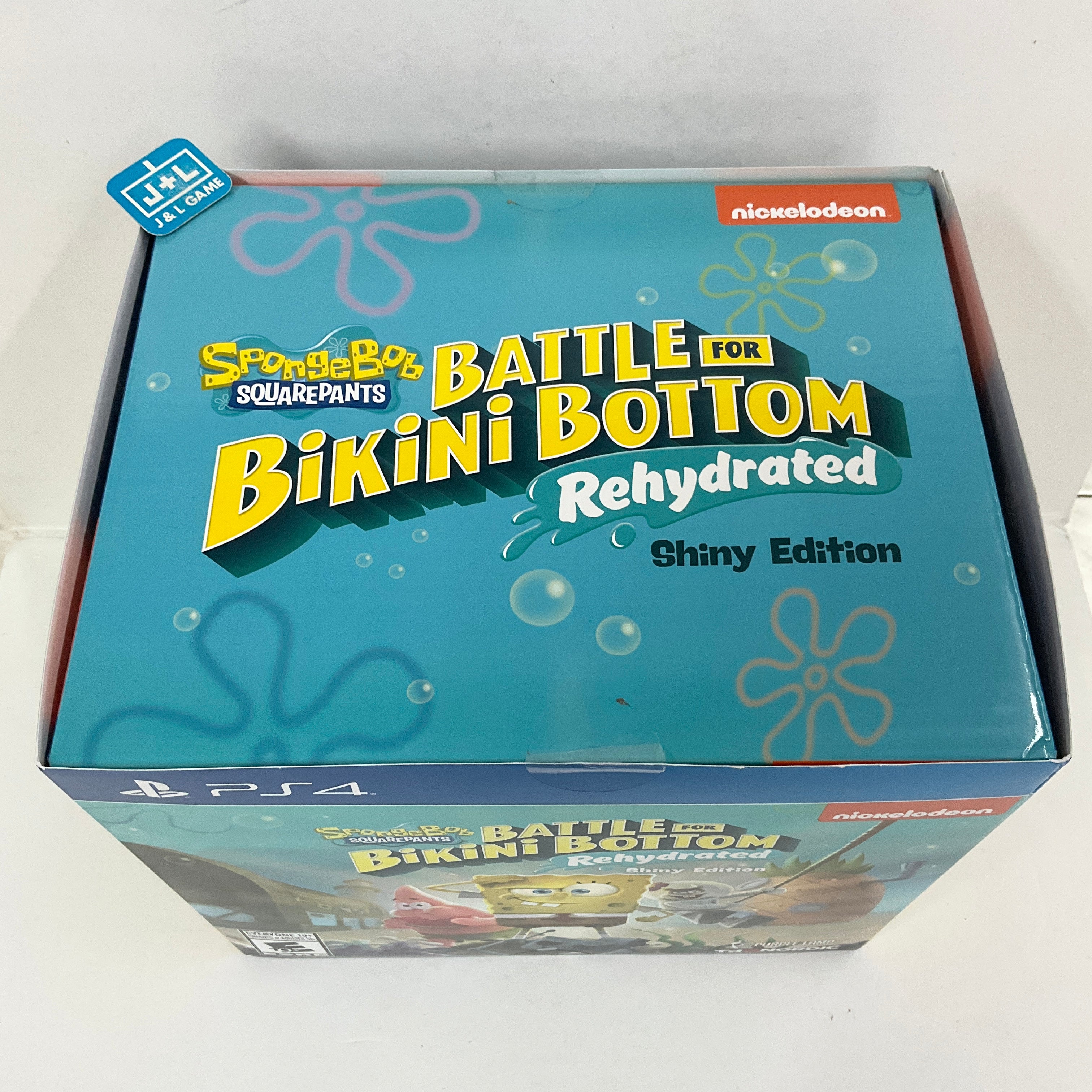 Spongebob Squarepants: Battle for Bikini Bottom Rehydrated (Shiny Edition) - (PS4) PlayStation 4 Video Games THQ Nordic   