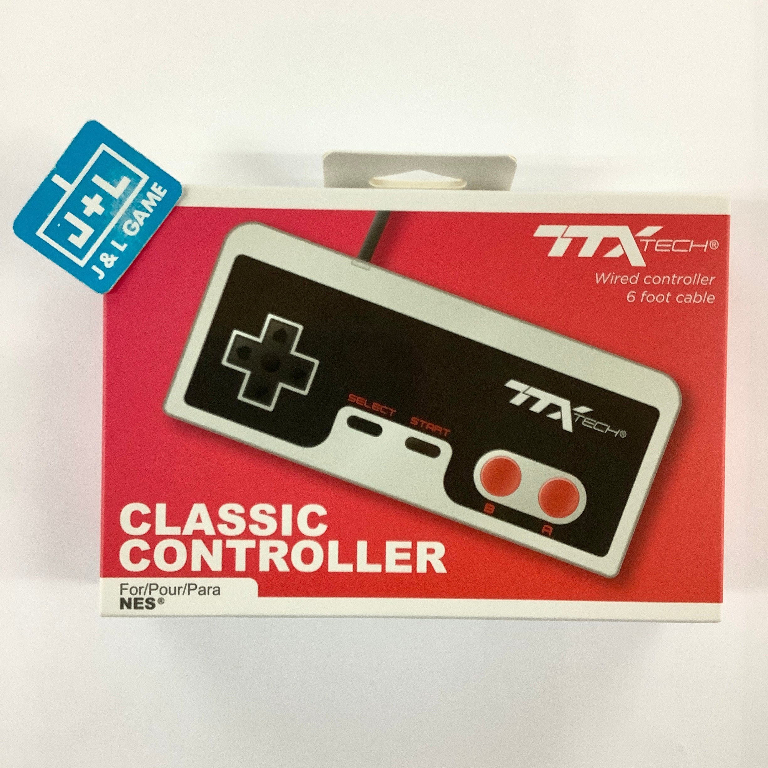 TTX Tech Wired Controller - (NES) Nintendo Entertainment System Accessories TTX Tech   