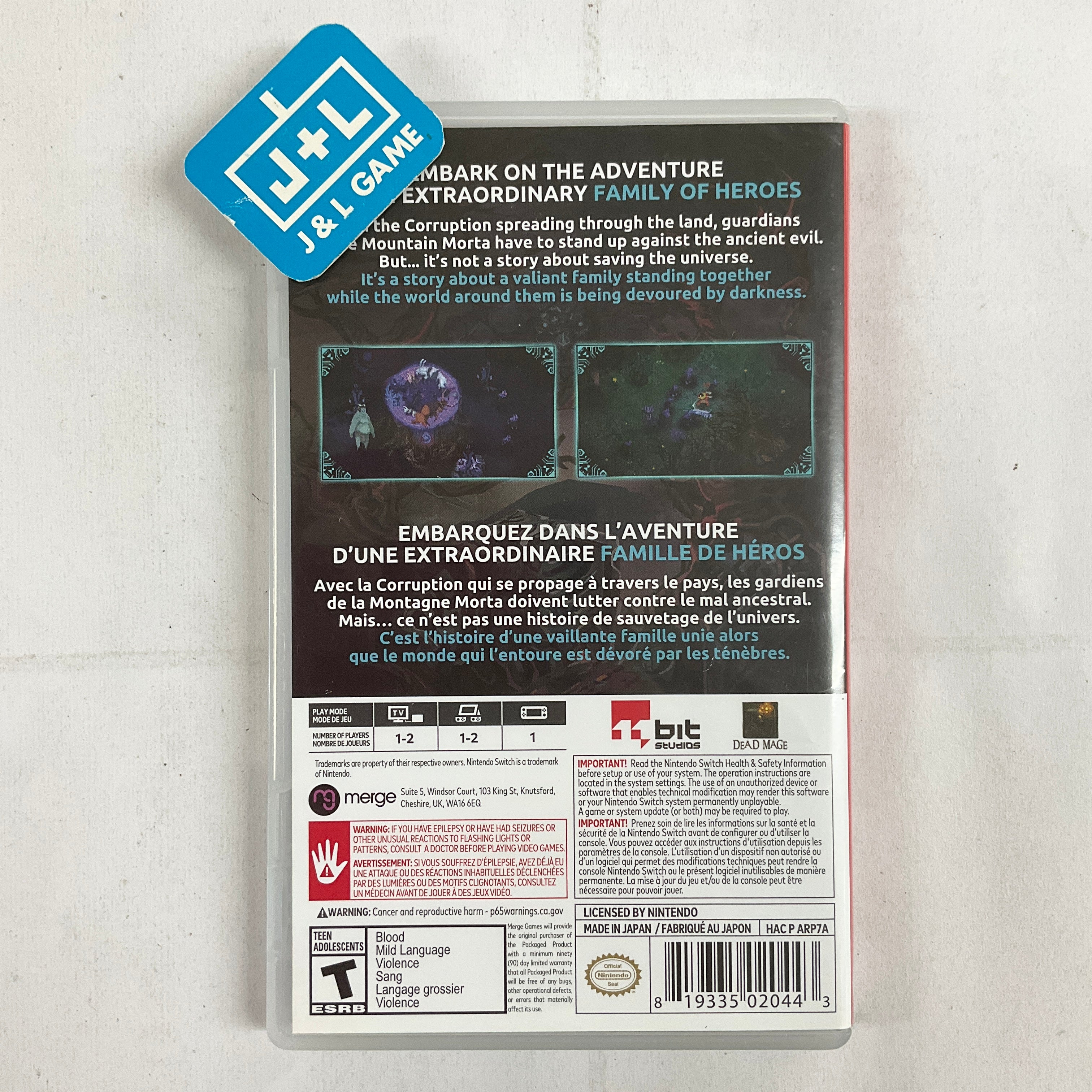Children of Morta - (NSW) Nintendo Switch [Pre-Owned] Video Games Merge Games   