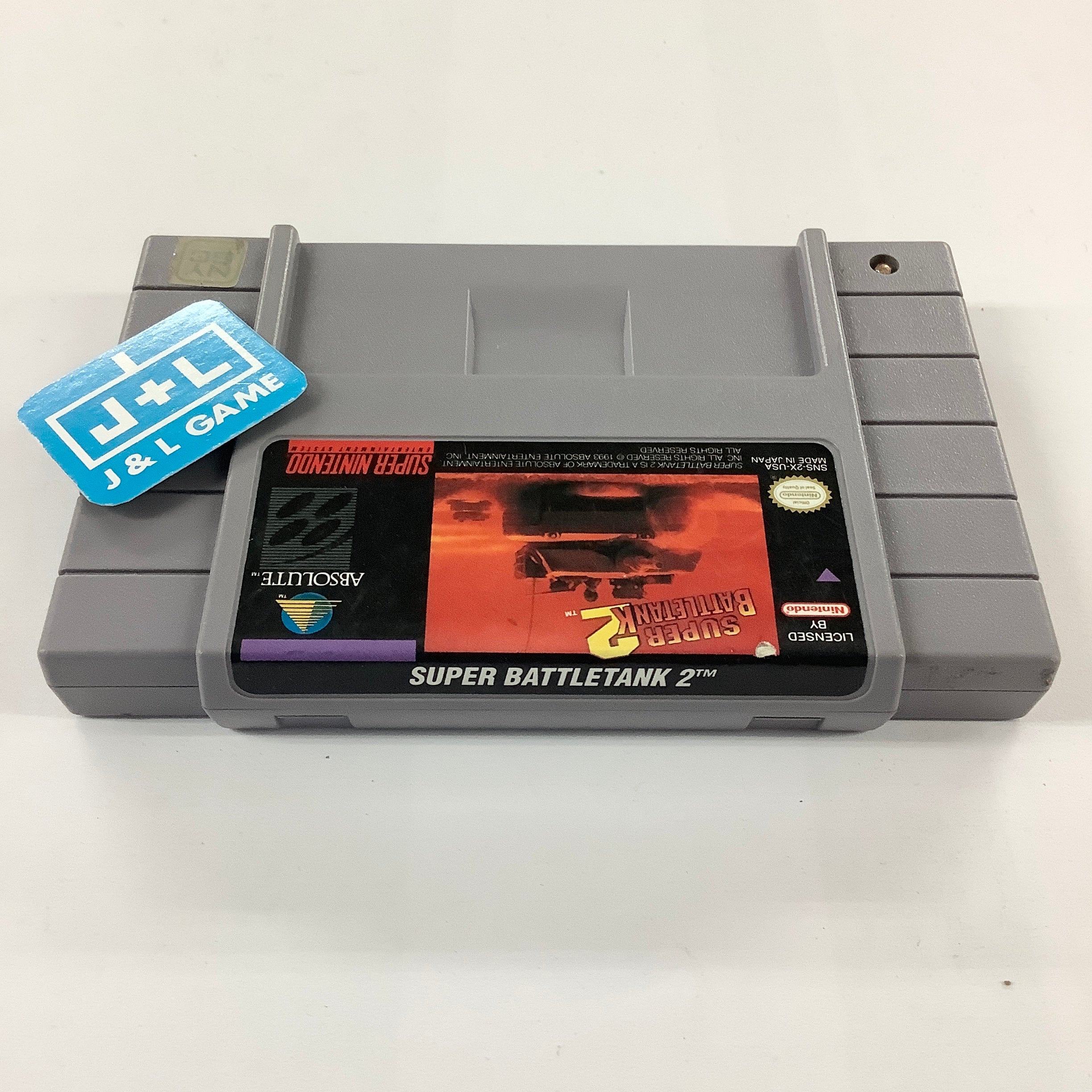Super Battletank 2 - (SNES) Super Nintendo [Pre-Owned] Video Games Absolute Entertainment   