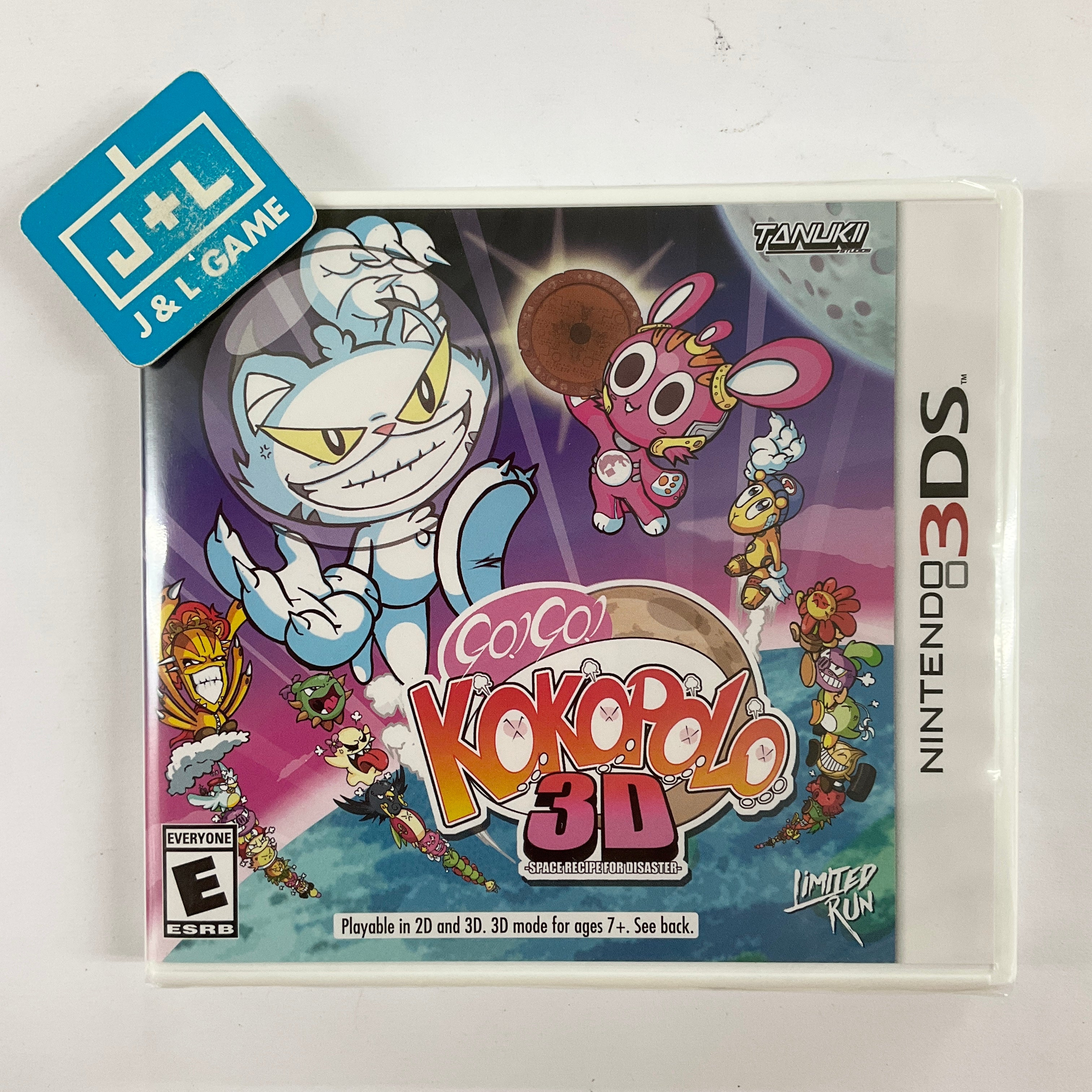 Go! Go! Kokopolo 3D: Space Recipe for Disaster - Nintendo 3DS Video Games Limited Run Games   