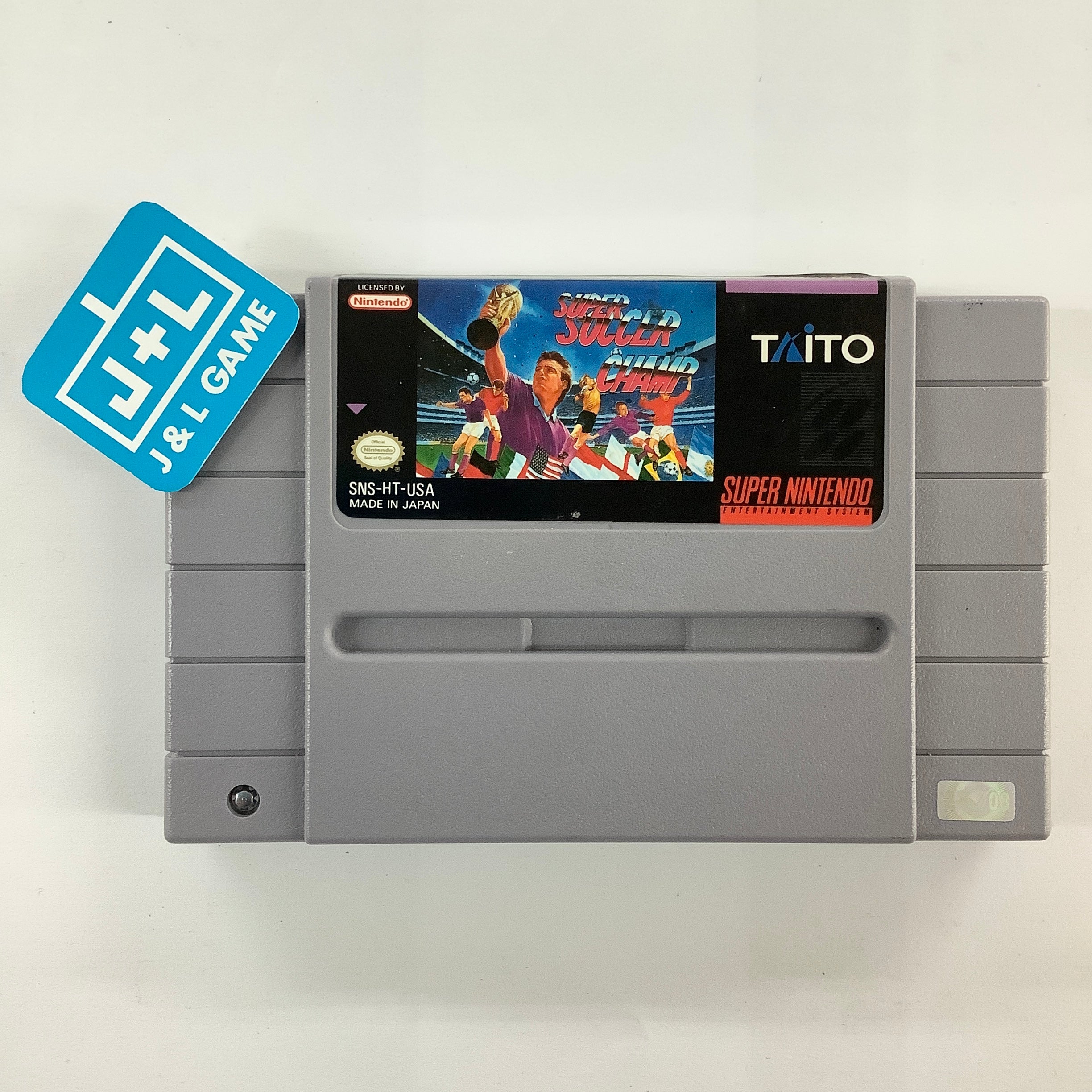 Super Soccer Champ - (SNES) Super Nintendo [Pre-Owned] Video Games Taito Corporation   