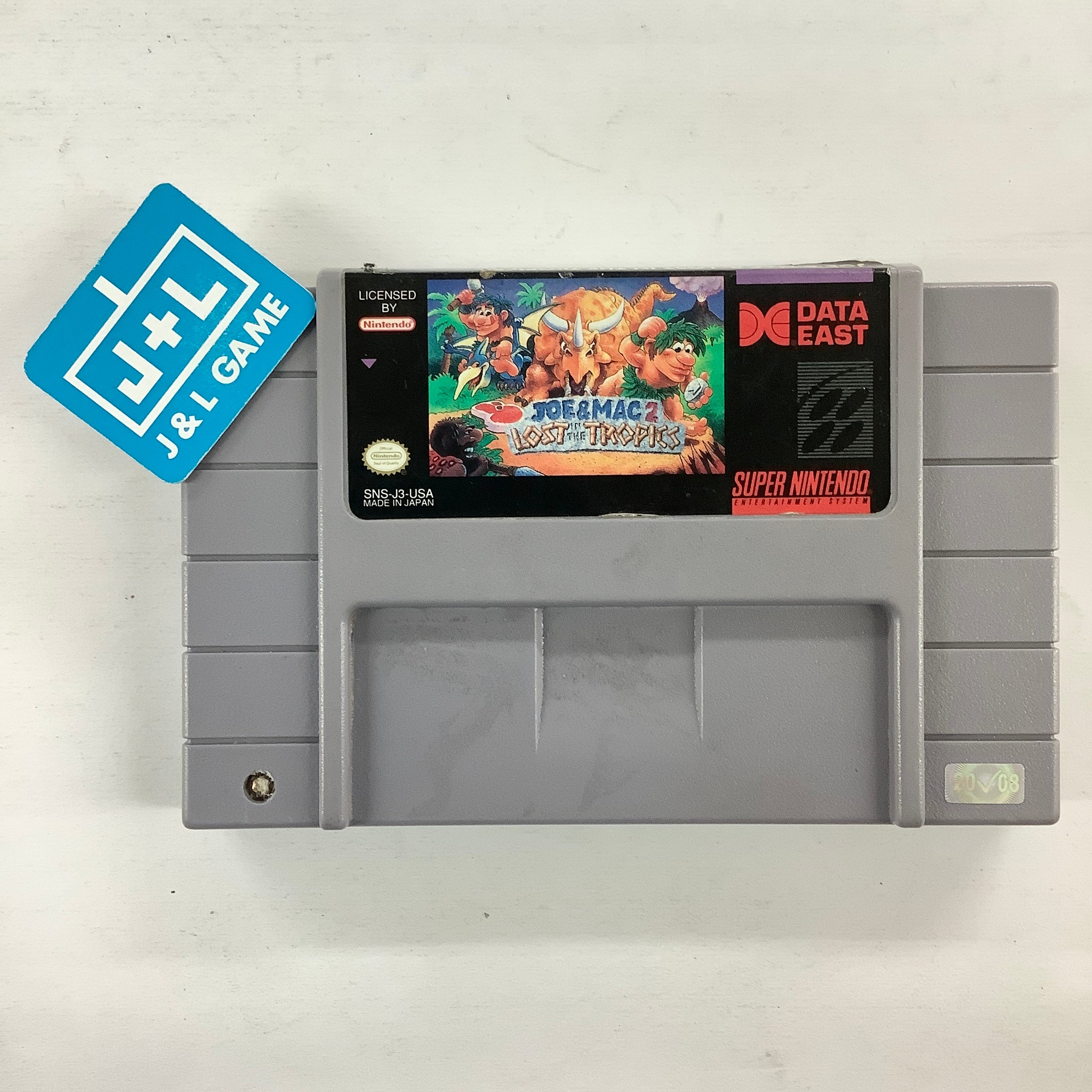 Joe & Mac 2: Lost in the Tropics - (SNES) Super Nintendo [Pre-Owned] Video Games Data East   