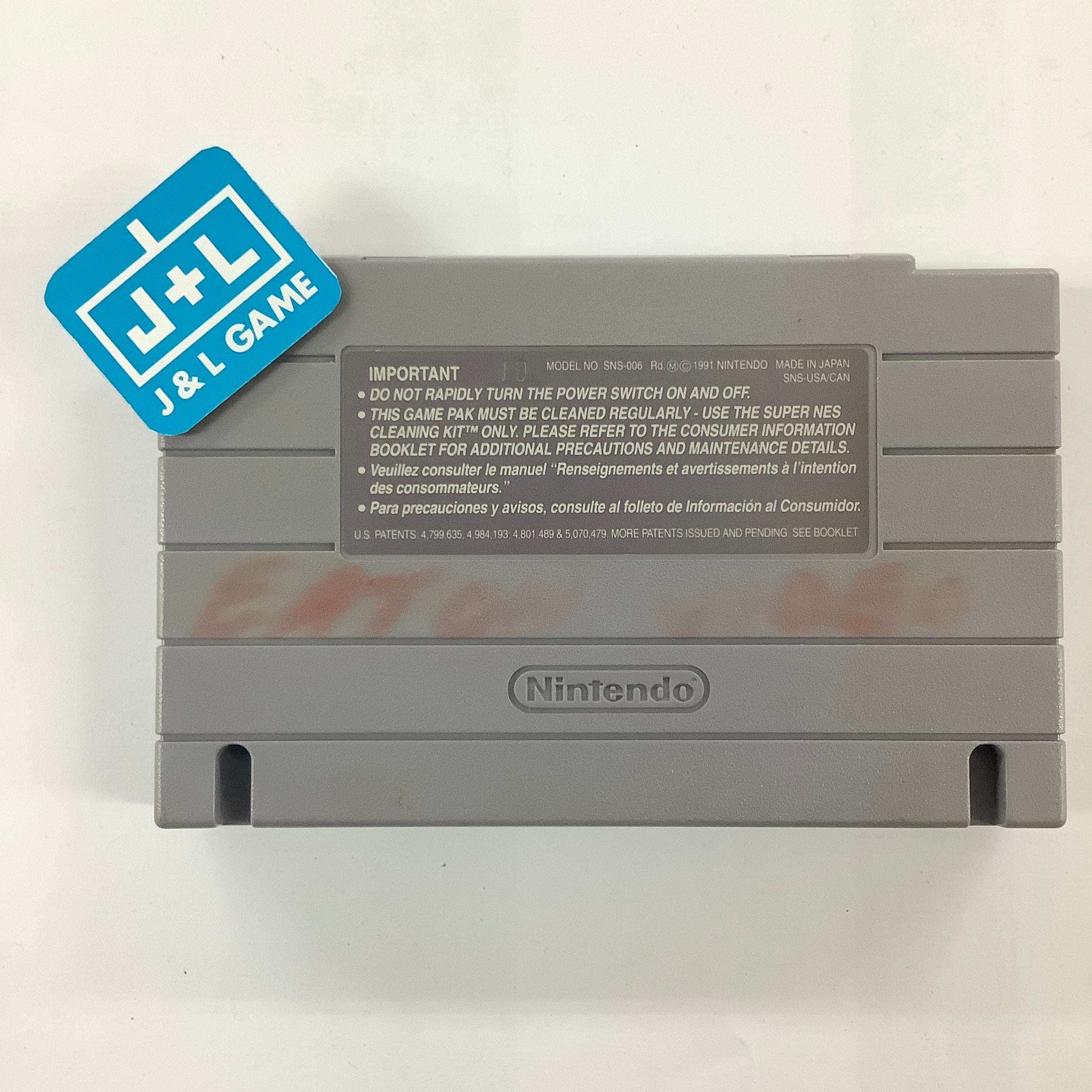 Pro Quarterback - (SNES) Super Nintendo [Pre-Owned] | J&L Game