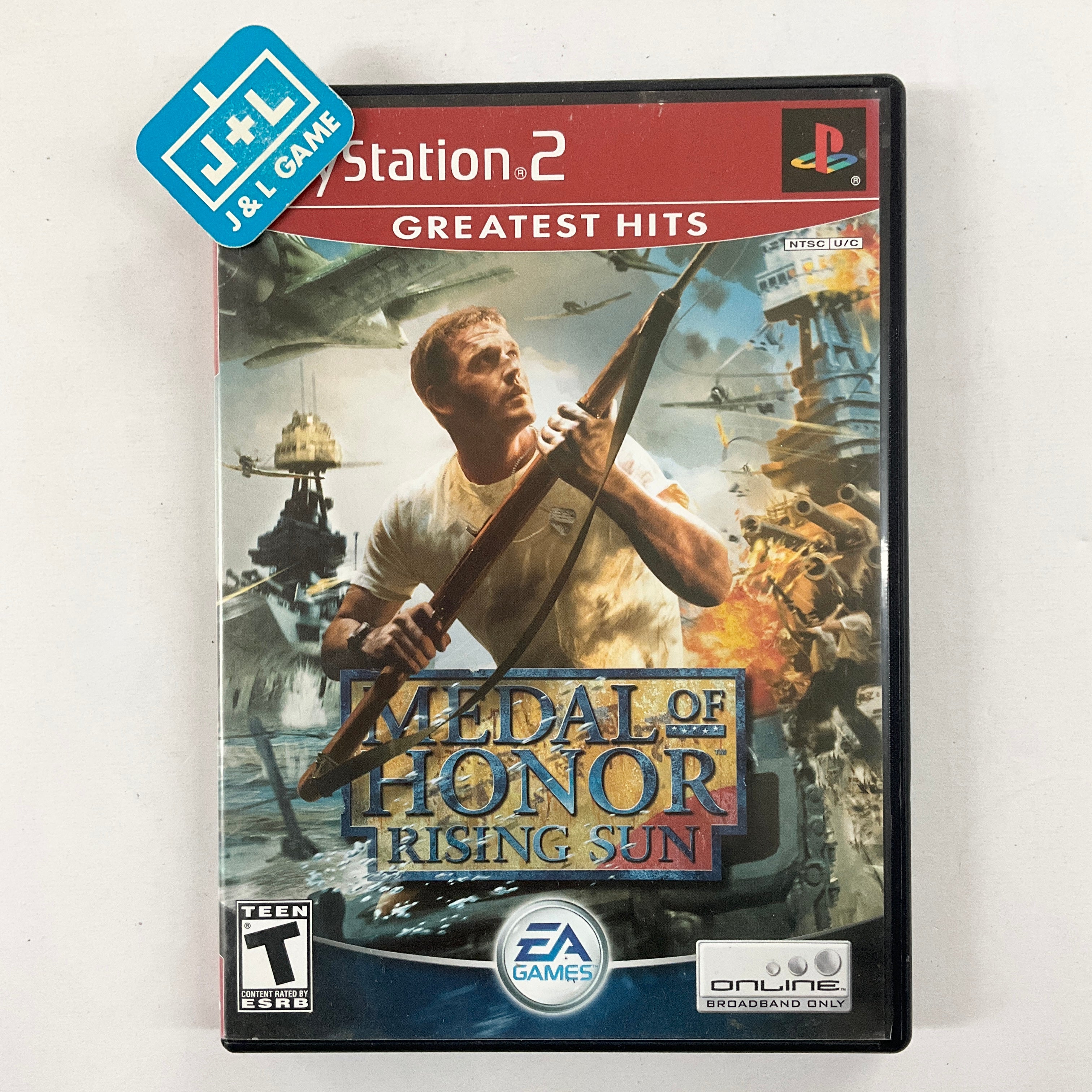 Medal of Honor: Rising Sun (Greatest Hits) - (PS2) PlayStation 2 [Pre-Owned] Video Games EA Games   